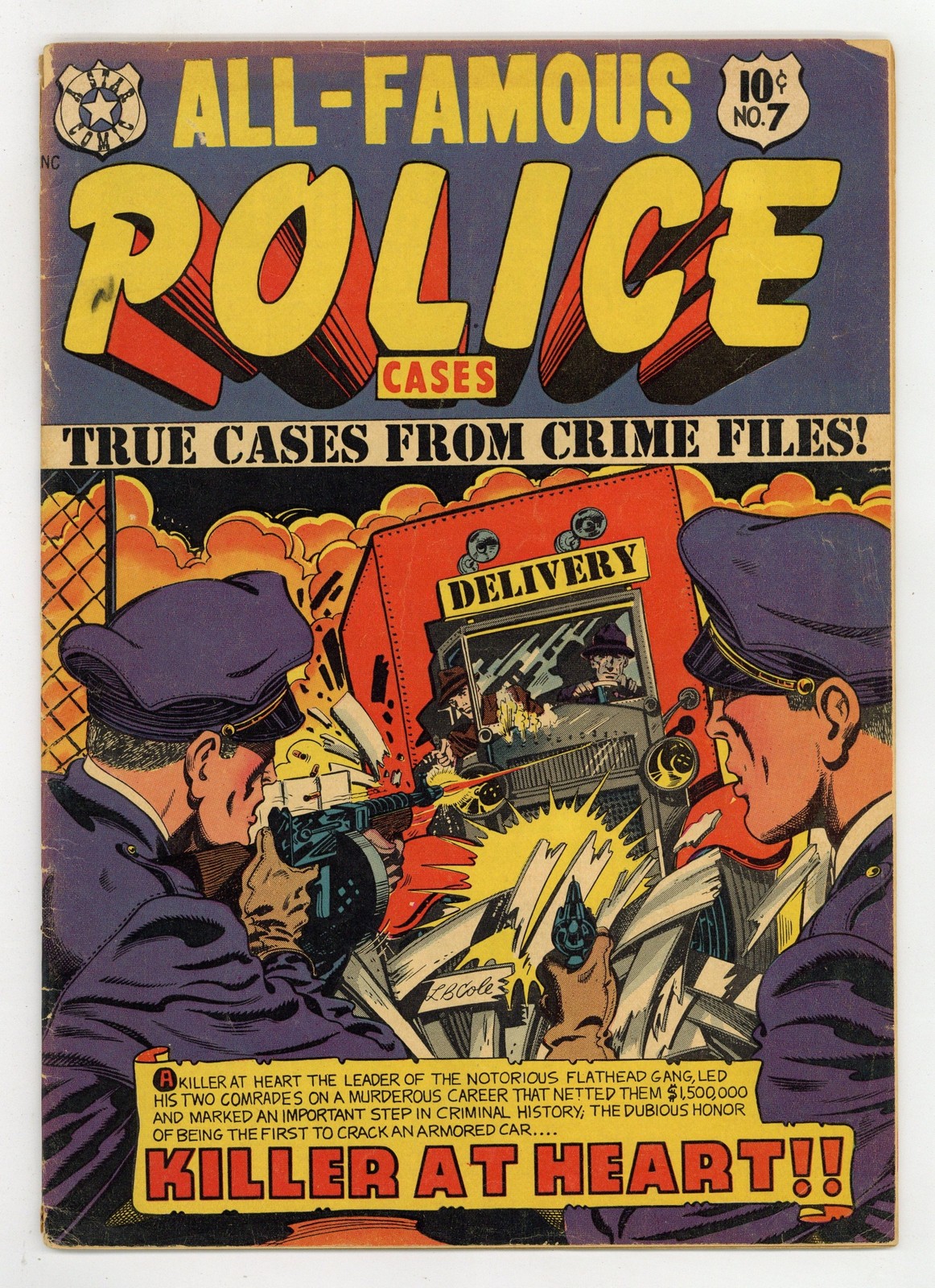 All-Famous Police Cases #7 GD+ 2.5 1952