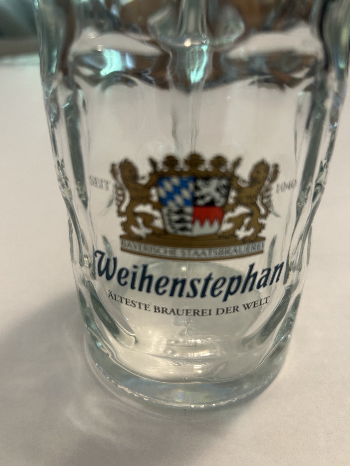 Weihenstephan (Germany Beer) 0.5L Glass Mug