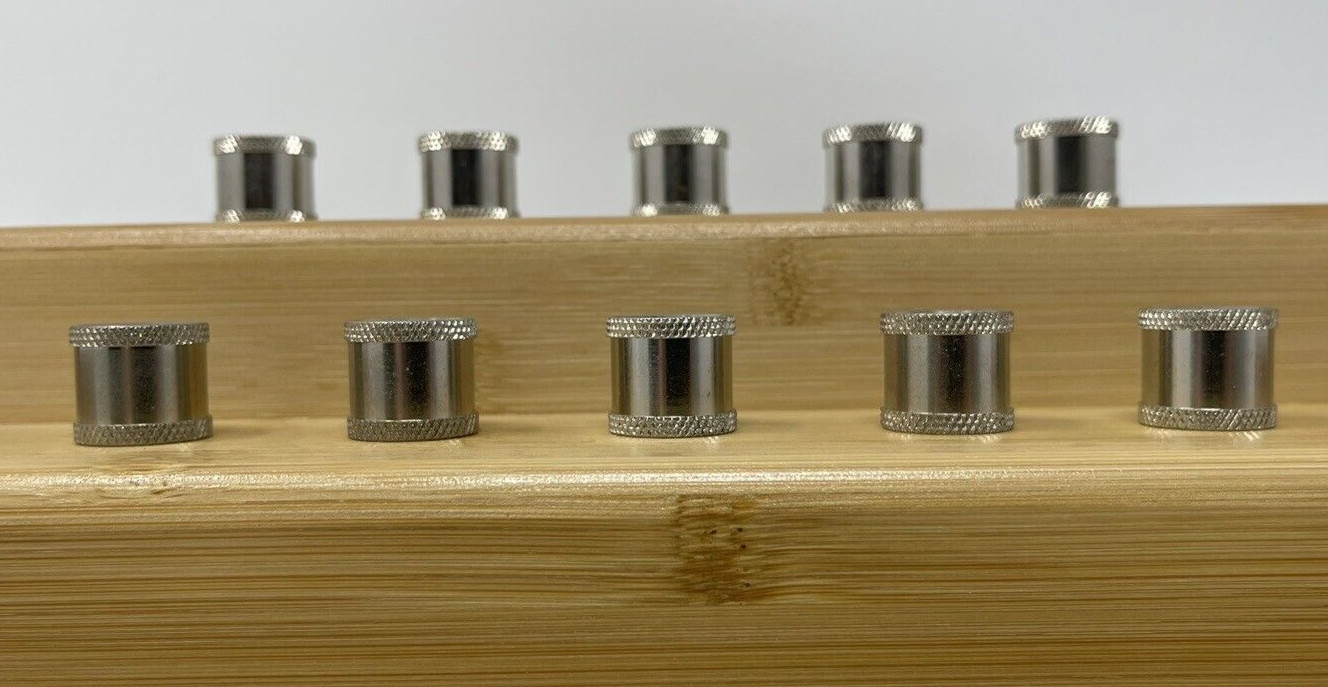 10x Tobacco Pipe Parts - Large Chamber 11/16 10x Tobacco Pipe Parts - Large Chamber 11/16
