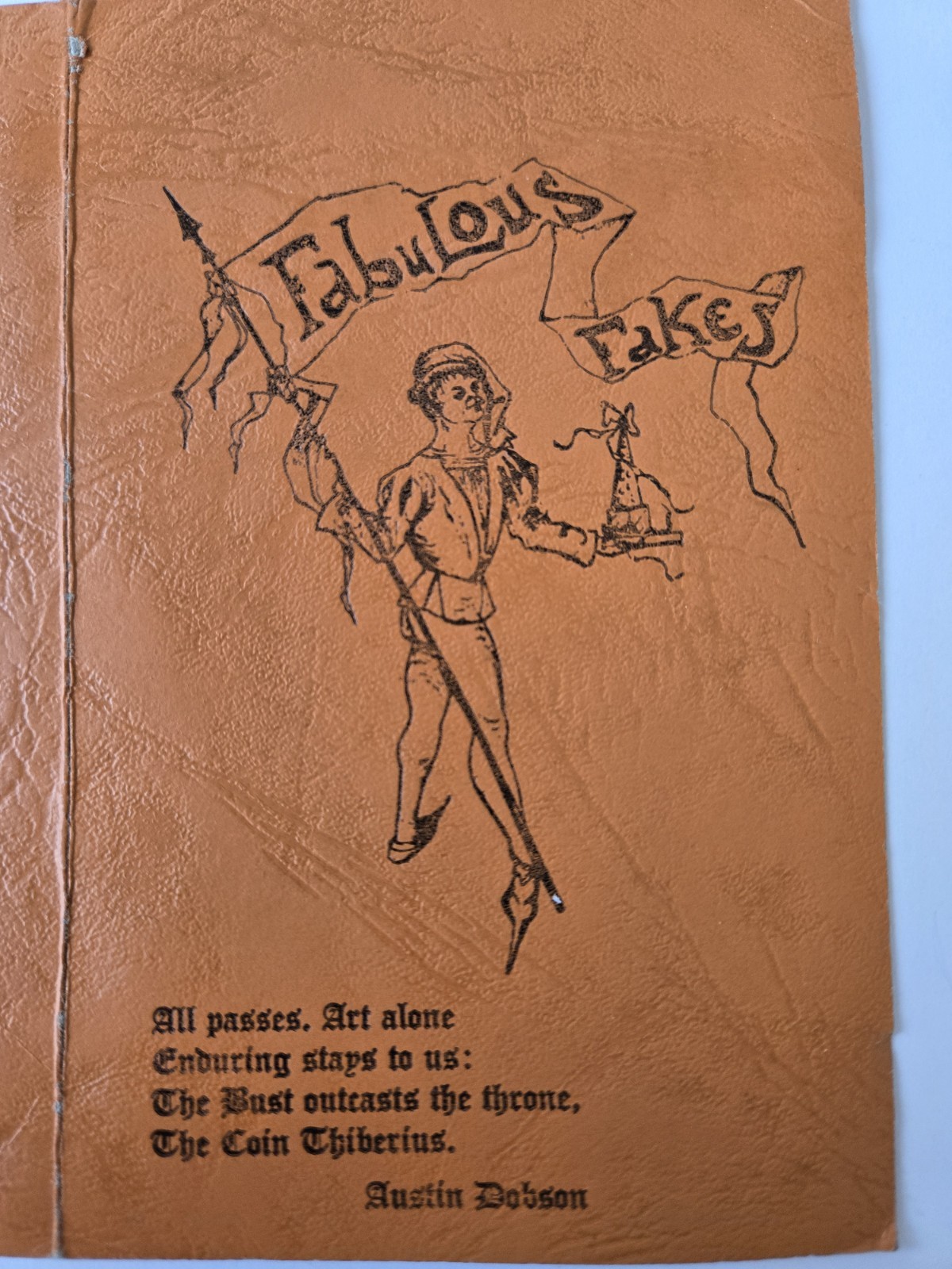 FABULOUS FAKES Store New York City Address Card Early 1950's