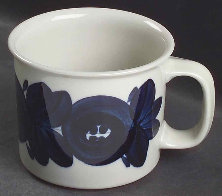 Arabia of Finland Anemone Blue Beer Mug 4655155