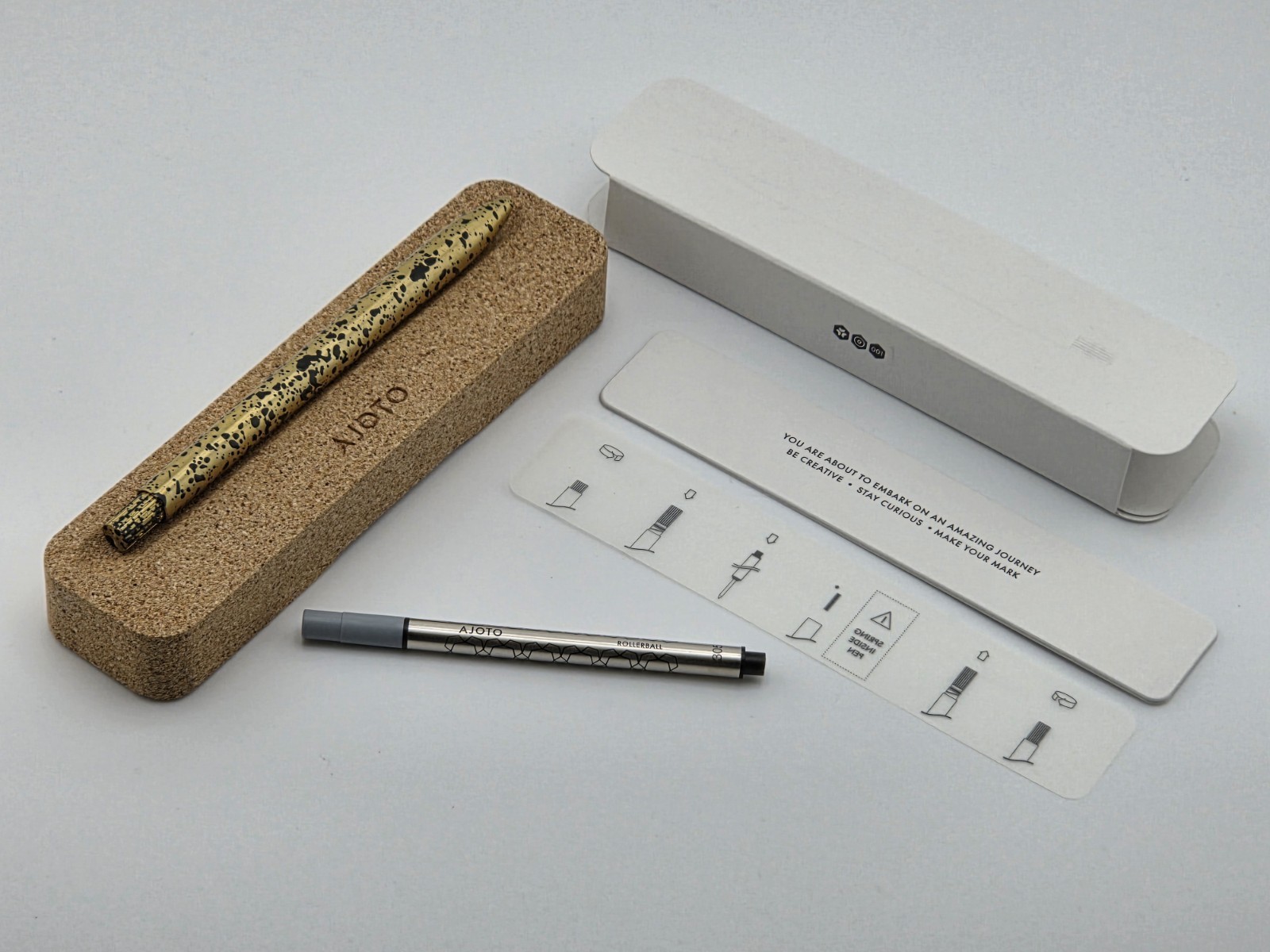 **NEW** AJOTO Stardust Brass - Discovery Ltd Ed (Only 20) - Hi-grade Twist Pen