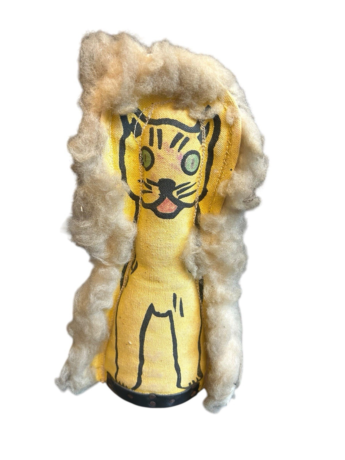 VINTAGE 11” KITTY CARNIVAL KNOCK DOWN DOUBLE SIDED VINTAGE 11” KITTY CARNIVAL KNOCK DOWN DOUBLE SIDED