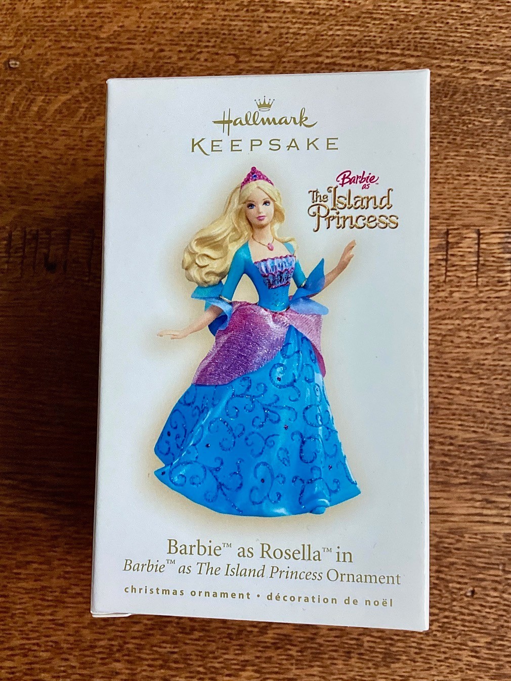 Barbie The Island Princess  ornament.  Hallmark Keepsake.  2007.  Brand New