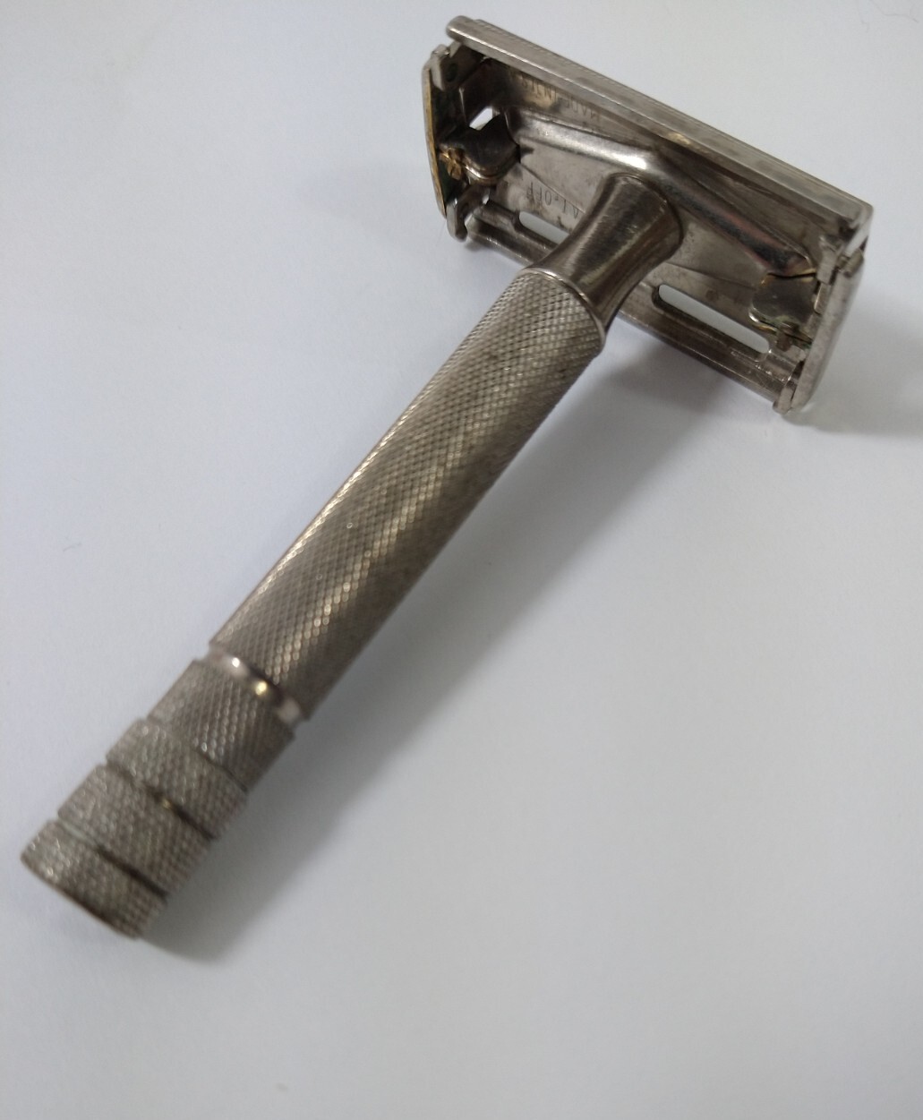 RARE Vintage 1947 Gillette Super Speed TTO Safety DE Razor - PRE DATE STAMP
