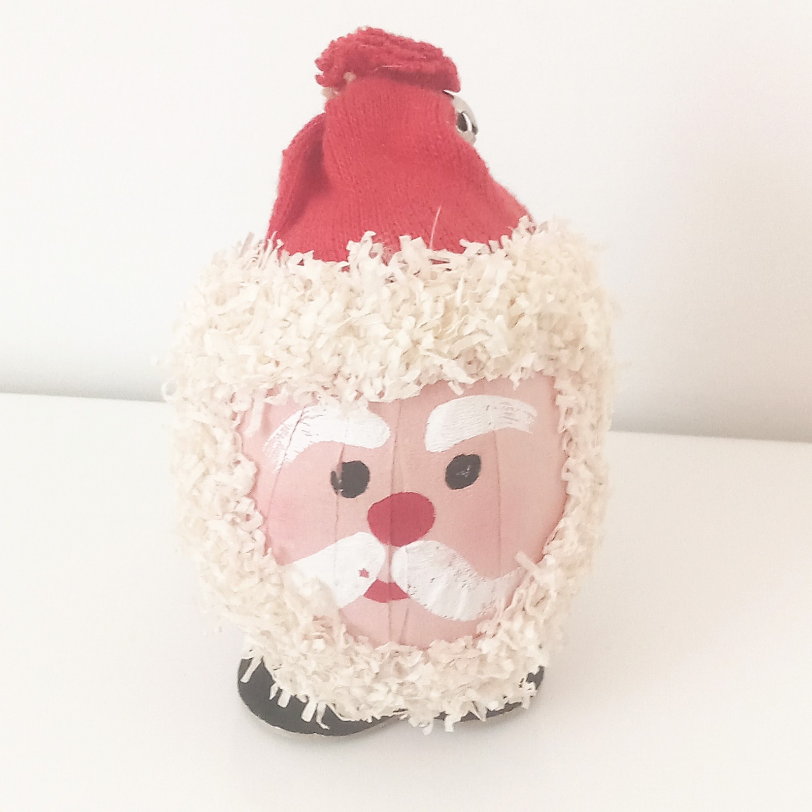 VTG 1950's Charles Gregor Tutti-Fruitti Santa Head Christmas Surprise Toy Ball VTG 1950's Charles Gregor Tutti-Fruitti Santa Head Christmas Surprise Toy Ball