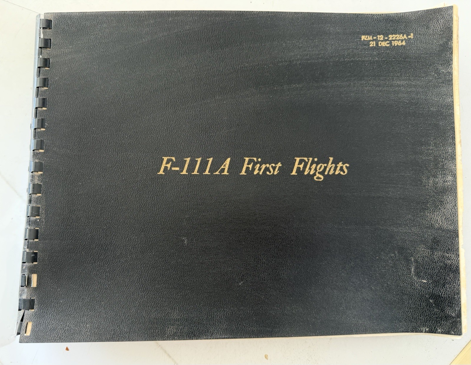 1964 General Dynamics F-111A First Flights Photo Book 1964 General Dynamics F-111A First Flights Photo Book