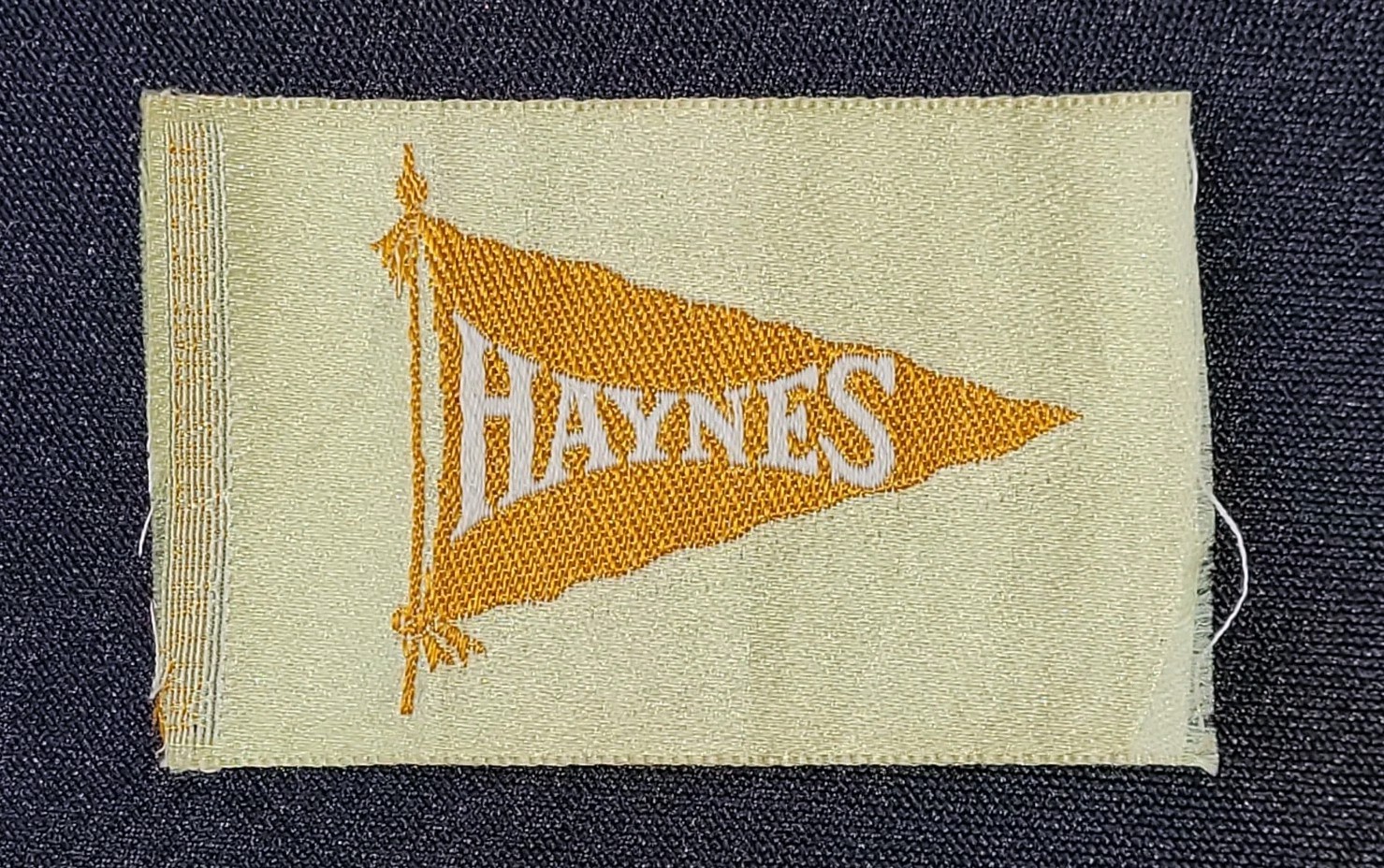 1910s S100 Tobacco Silk - Automobile Pennants Series, Haynes
