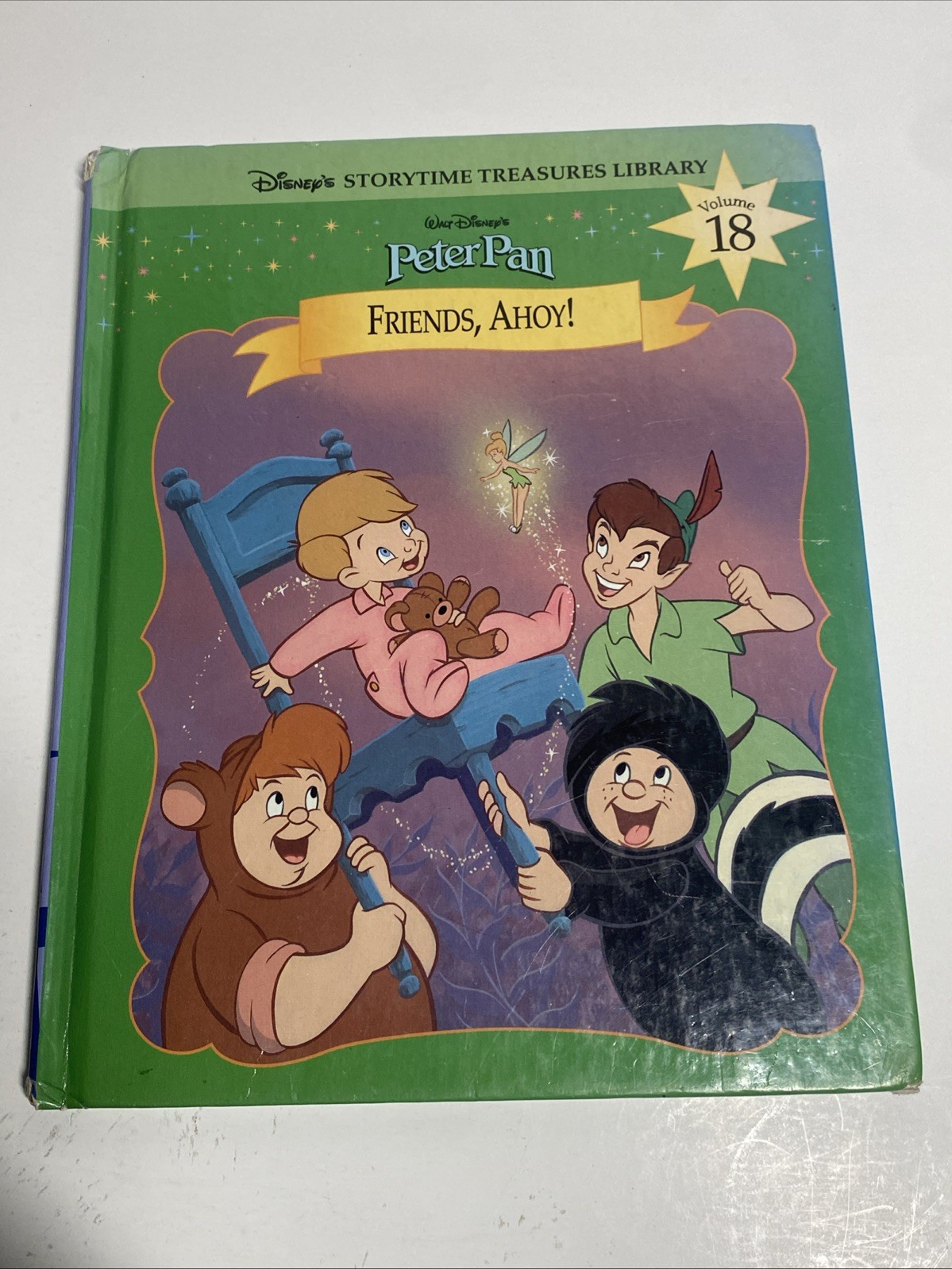 Walt Disney Peter Pan - Friends Ahoy Hardcover Book - 1998 Vintage Walt Disney Peter Pan - Friends Ahoy Hardcover Book - 1998 Vintage