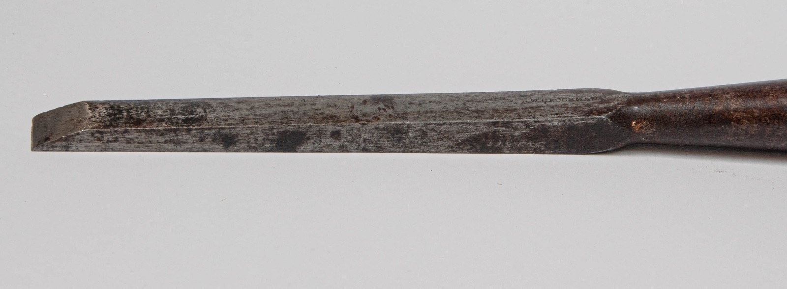 Antique A. W. Crossman Mortising Flat Chisel 3/4\