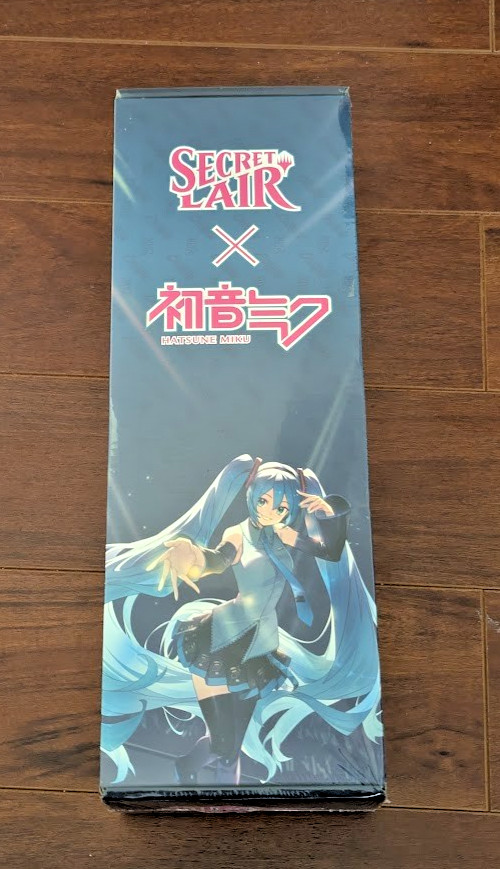 MTG Secret Lair x Hatsune Miku Fan Merch Sealed - NO COMMANDER DECK MTG Secret Lair x Hatsune Miku Fan Merch Sealed - NO COMMANDER DECK