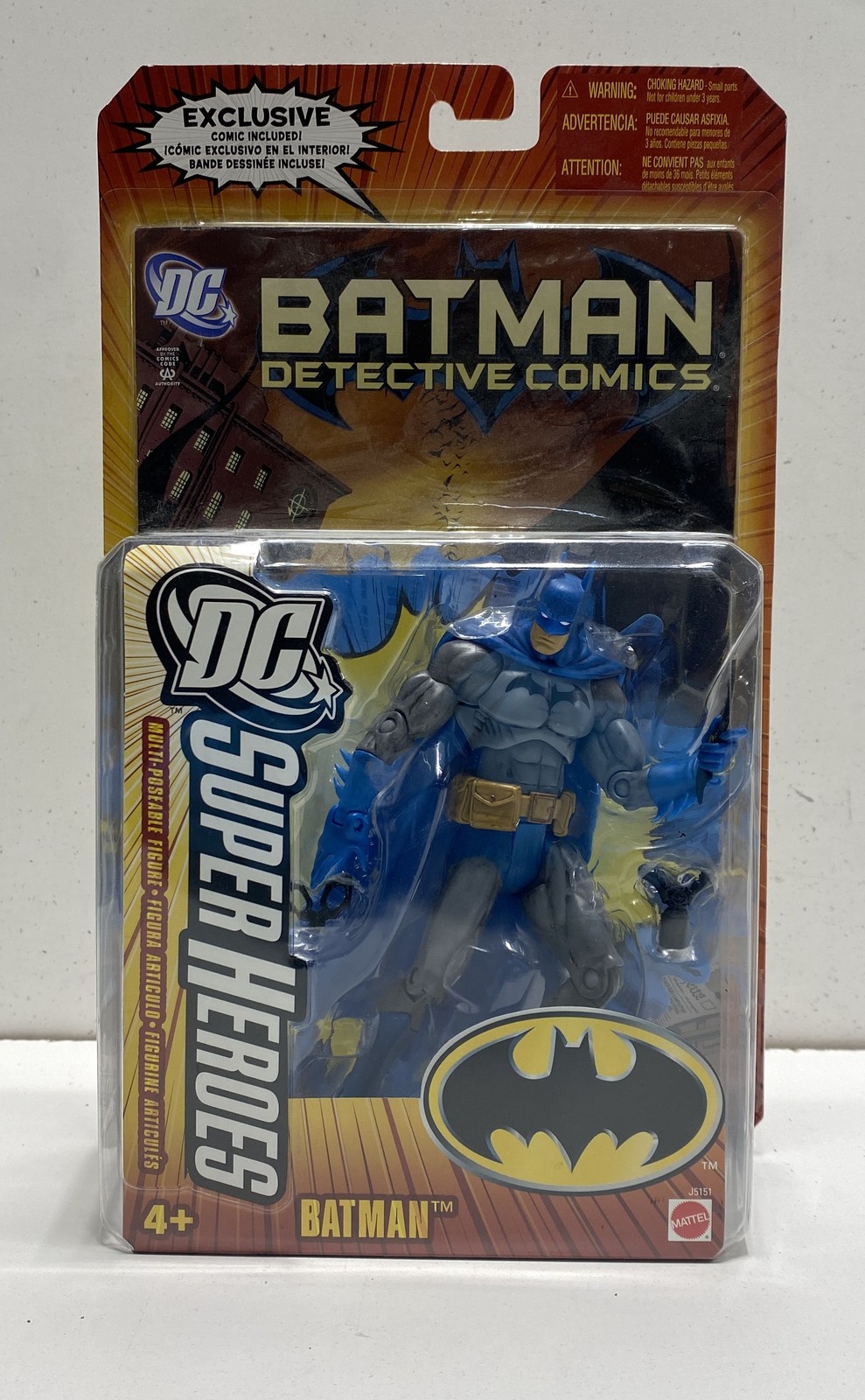 Mattel Batman DC Super Heroes Detective Comics 2006 Figure Sealed New