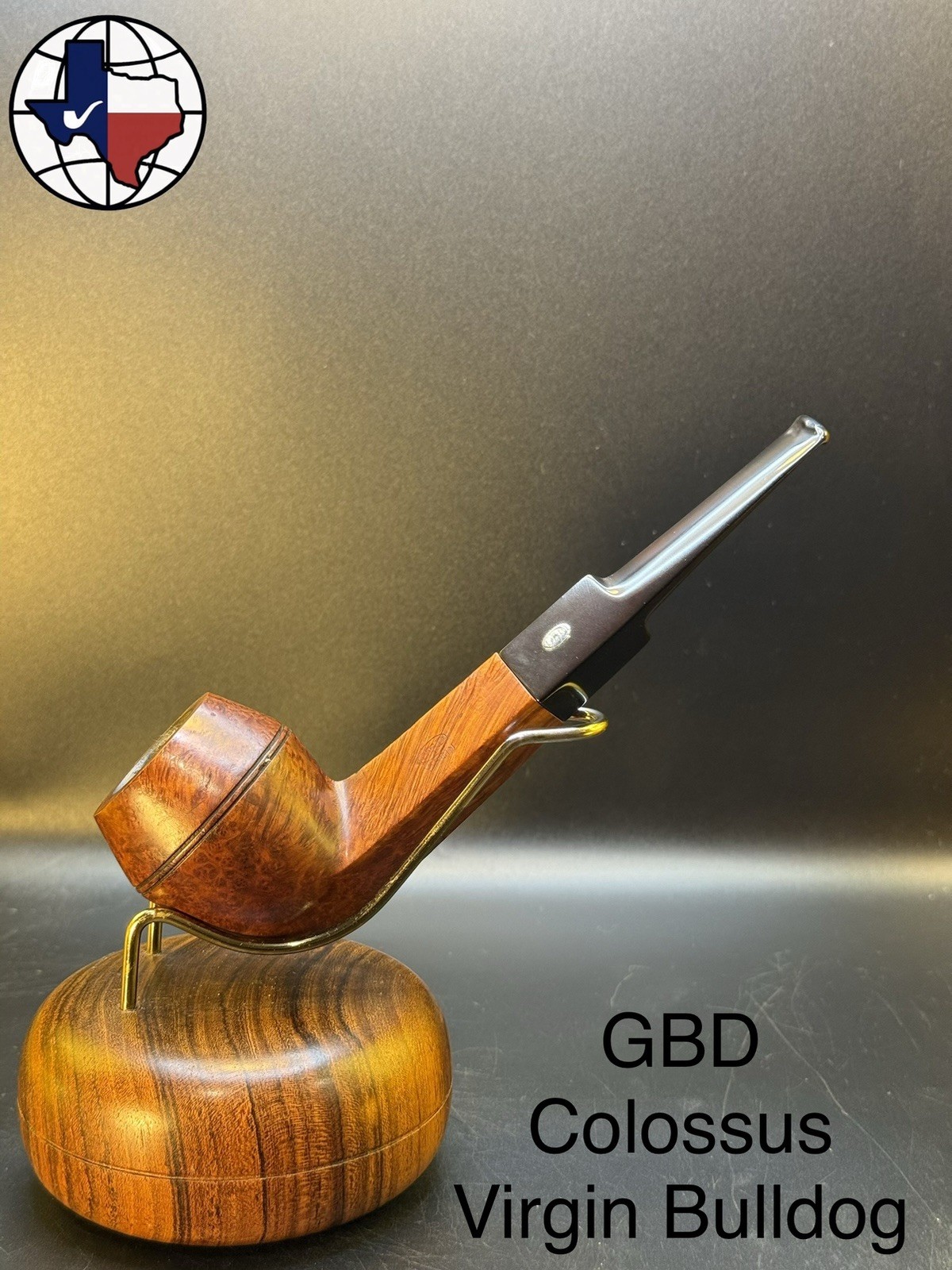 Vintage GBD Colossus Virgin XL Bulldog Tobacco Pipe