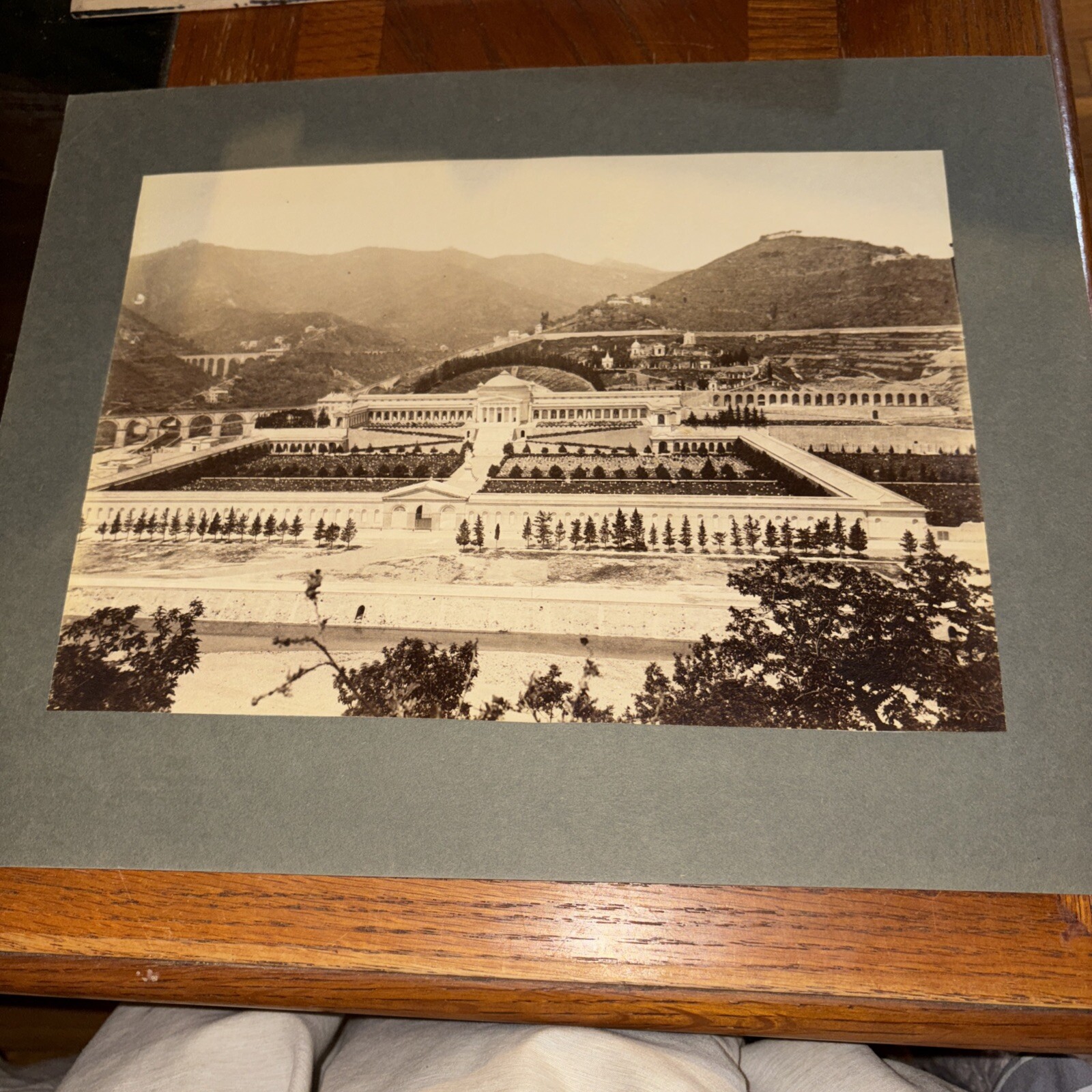 Vintage Camposanto Church Cemetery Italian Architecture Photo Genoa Resasco