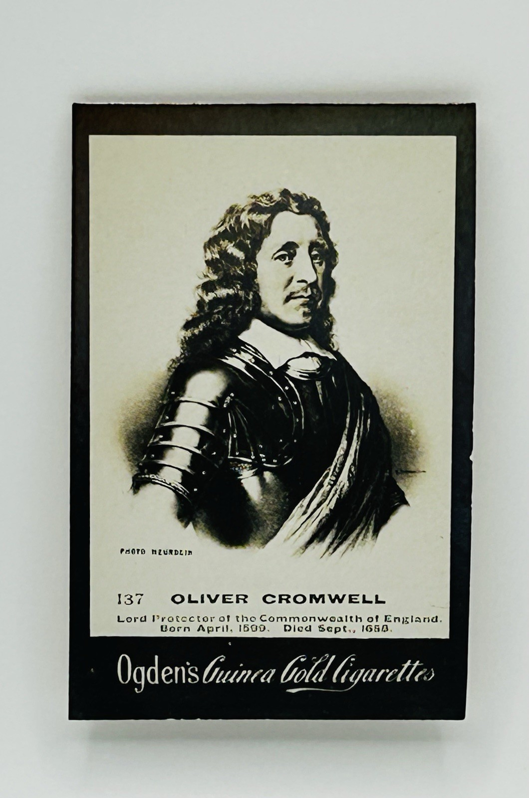 1901 Ogden\'s Ltd. Guinea Gold #137 Oliver Cromwell NM-MT