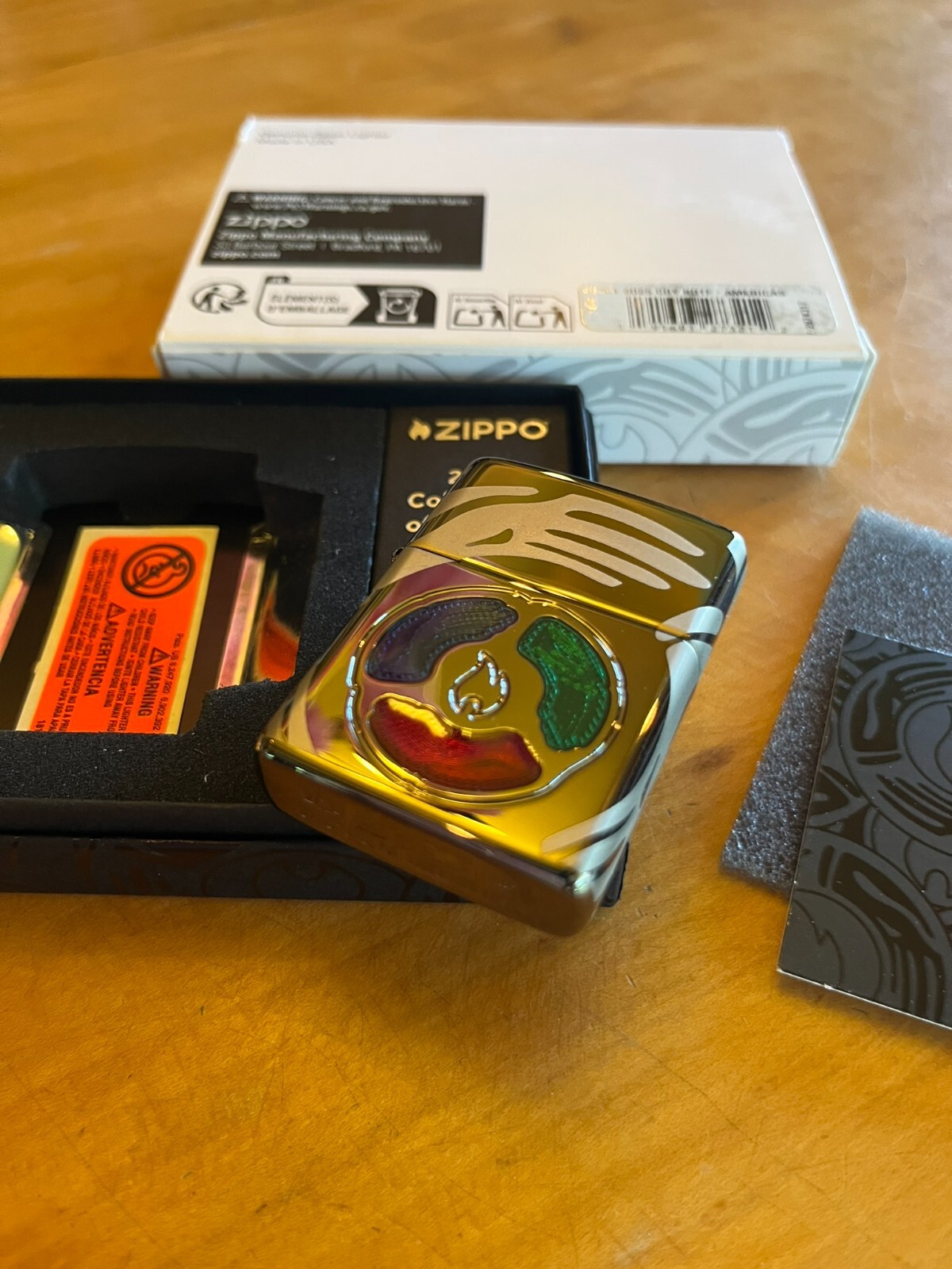 Zippo 46761 2025 COY COTY 360 Keeper Of The Flame Armor Collectible Year Lighter