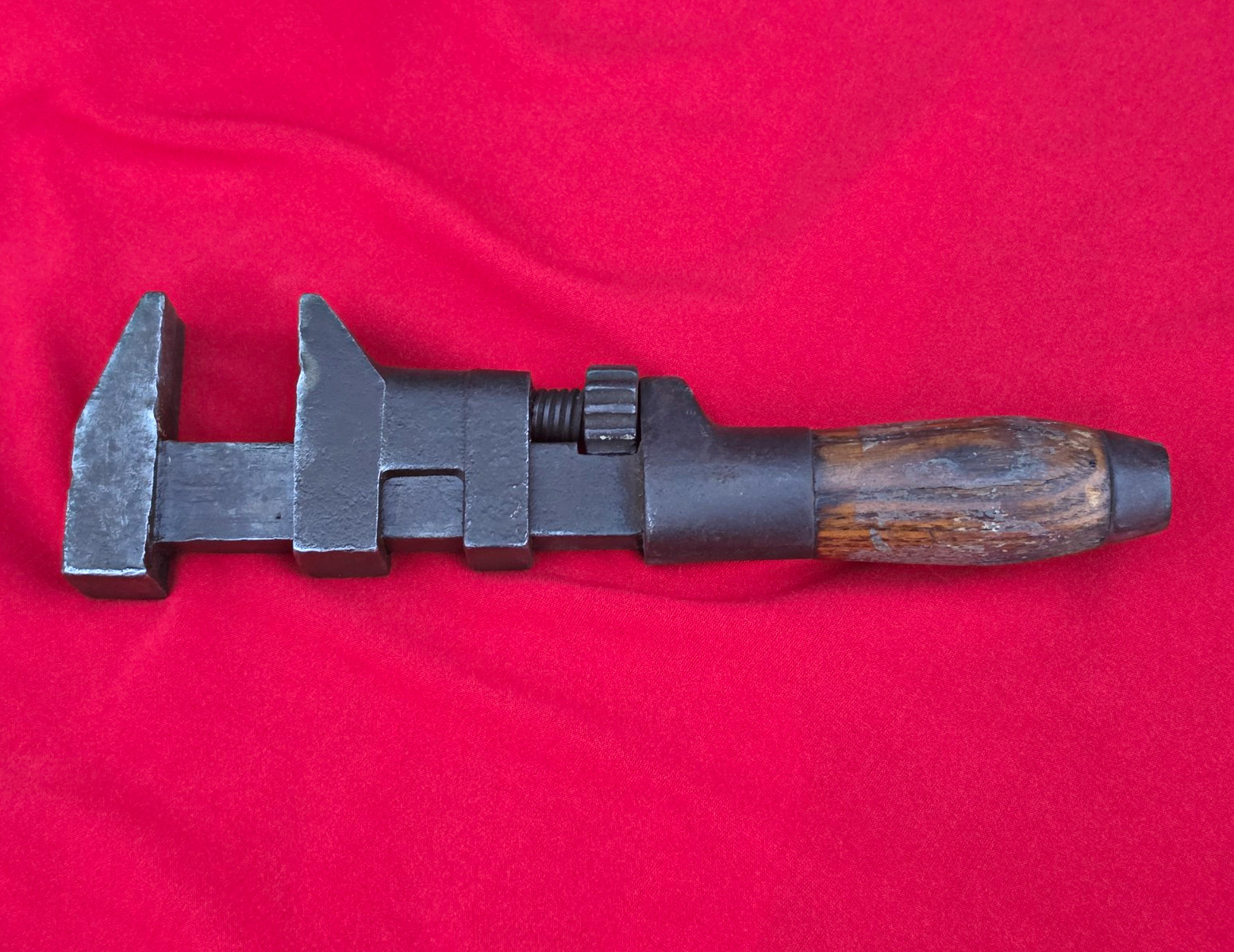 Vintage 8 Inch Adjustable Wrench Stamped \