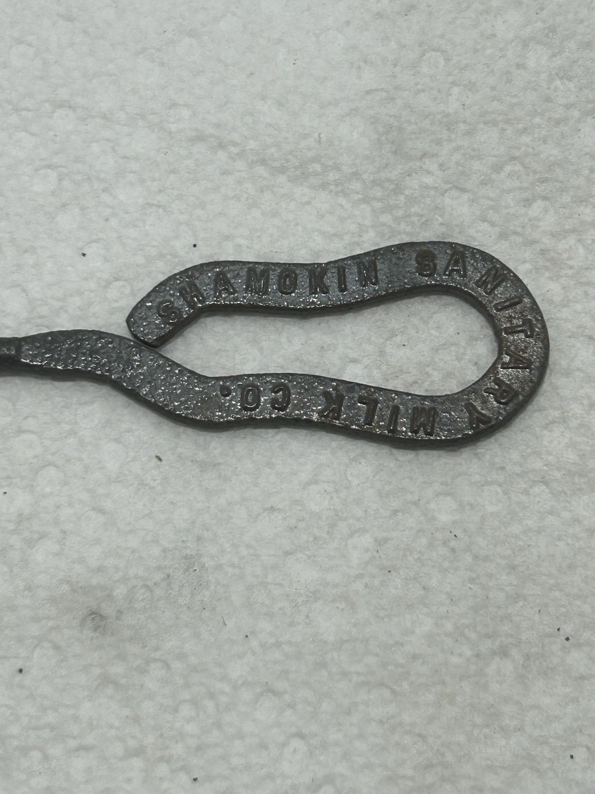 Shamokin Sanitary Dairy Shamokin, Pa. Milk Bottle Cap Pick (Rare)