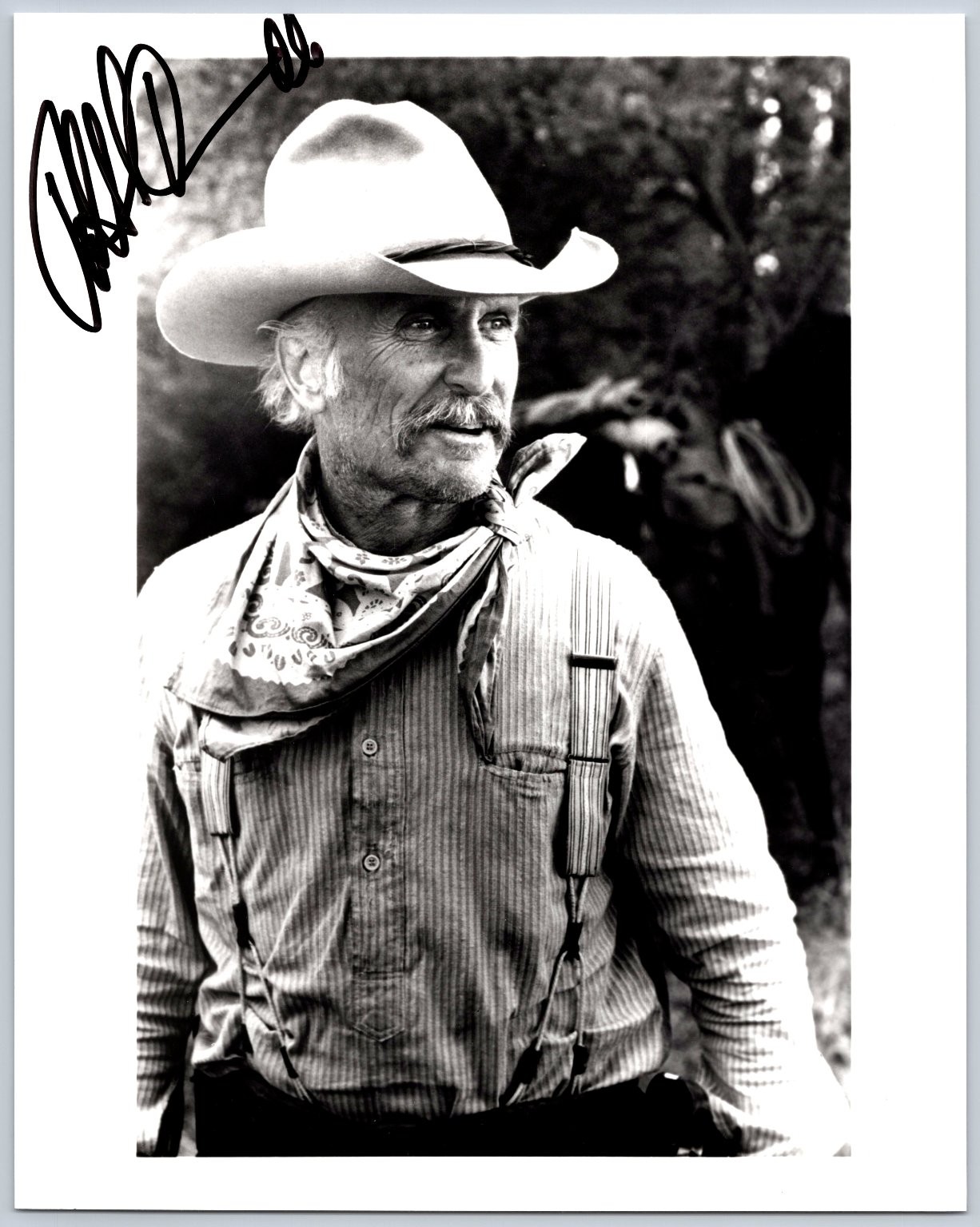 Robert Duvall Autographed 8x10 Photo Western Cowboy Actor Signature