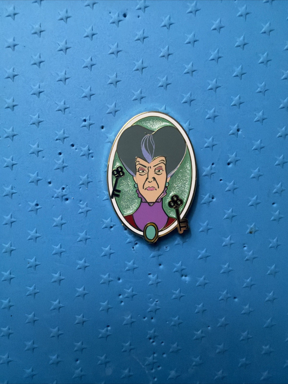 Disney Villains Portrait Blind Box Enamel Pin-BoxLunch Exclusive-Lady Tremaine