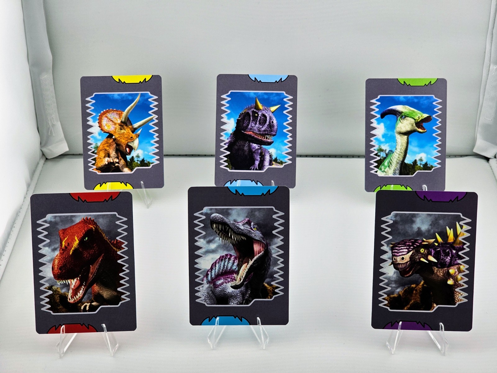 Dinosaur King replica cards - professionally printed (pick any 6 or more)