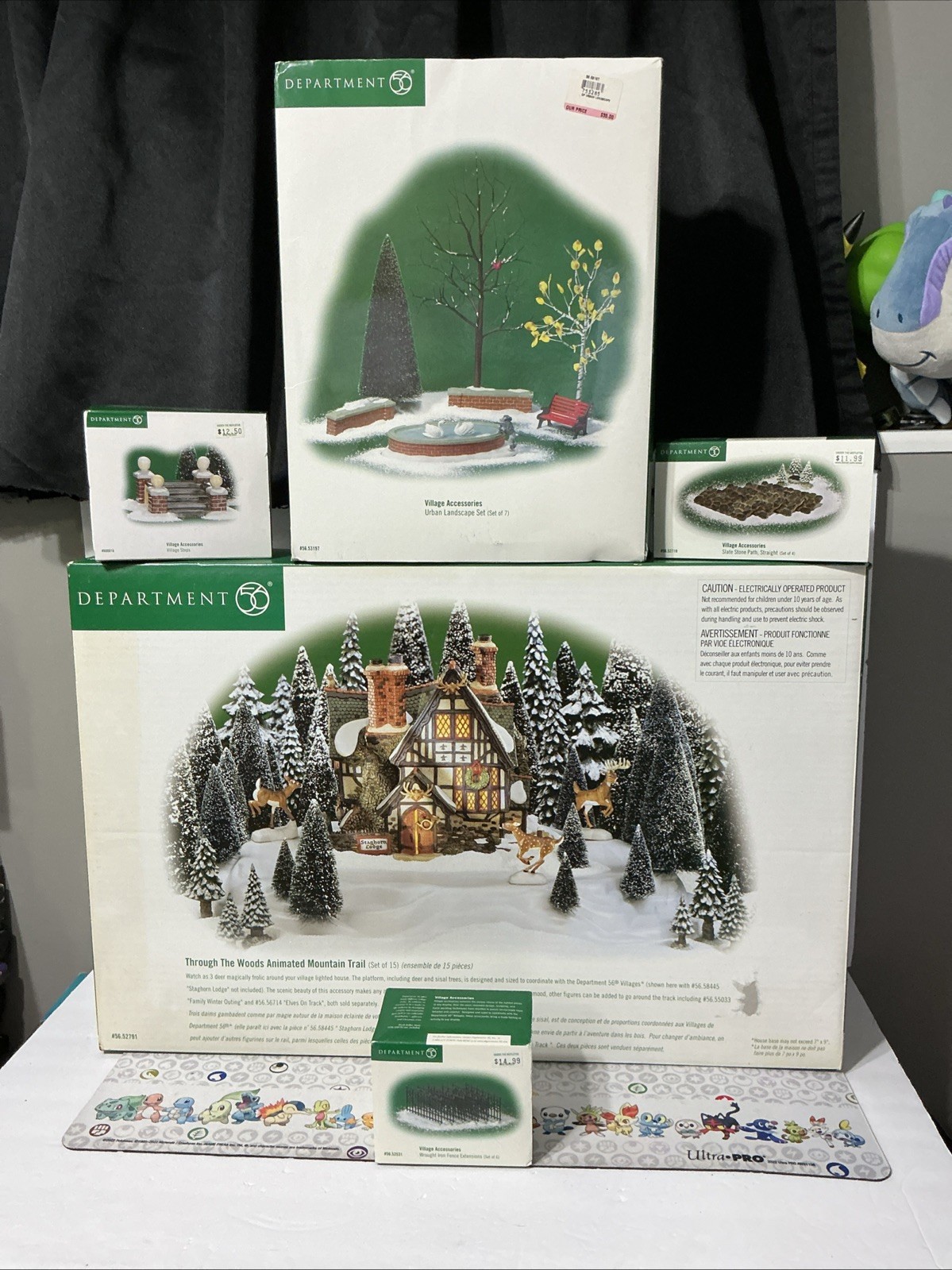 Department 56 Through The Woods Animated Mountain Trail 52791 - Plus Accessories Department 56 Through The Woods Animated Mountain Trail 52791 - Plus Accessories