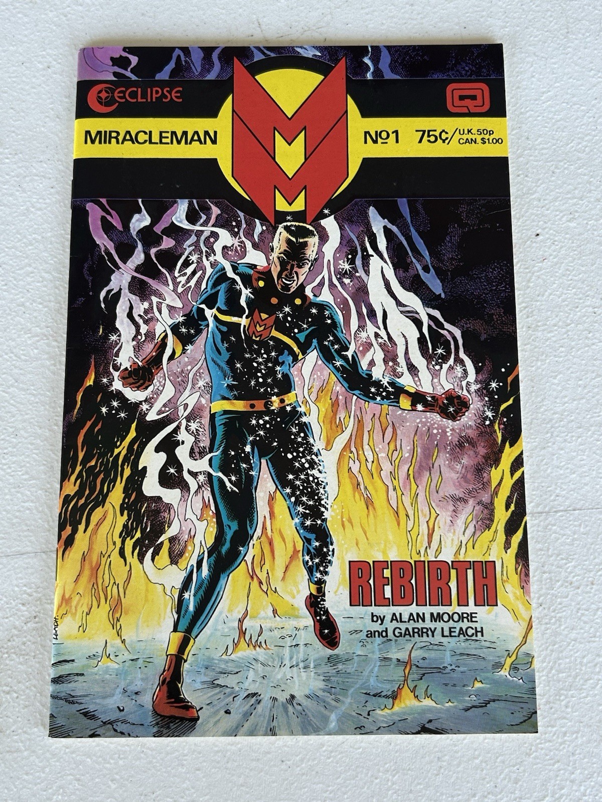 Miracleman #1 Eclipse Comics 1985 Alan Moore Garry Leach Rebirth High Grade