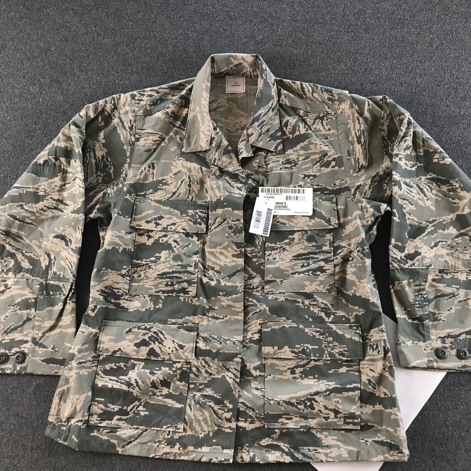 NEW US Air Force Coat Womens 12 Short Utility NYCO USAF Ladies #5844 NEW US Air Force Coat Womens 12 Short Utility NYCO USAF Ladies #5844