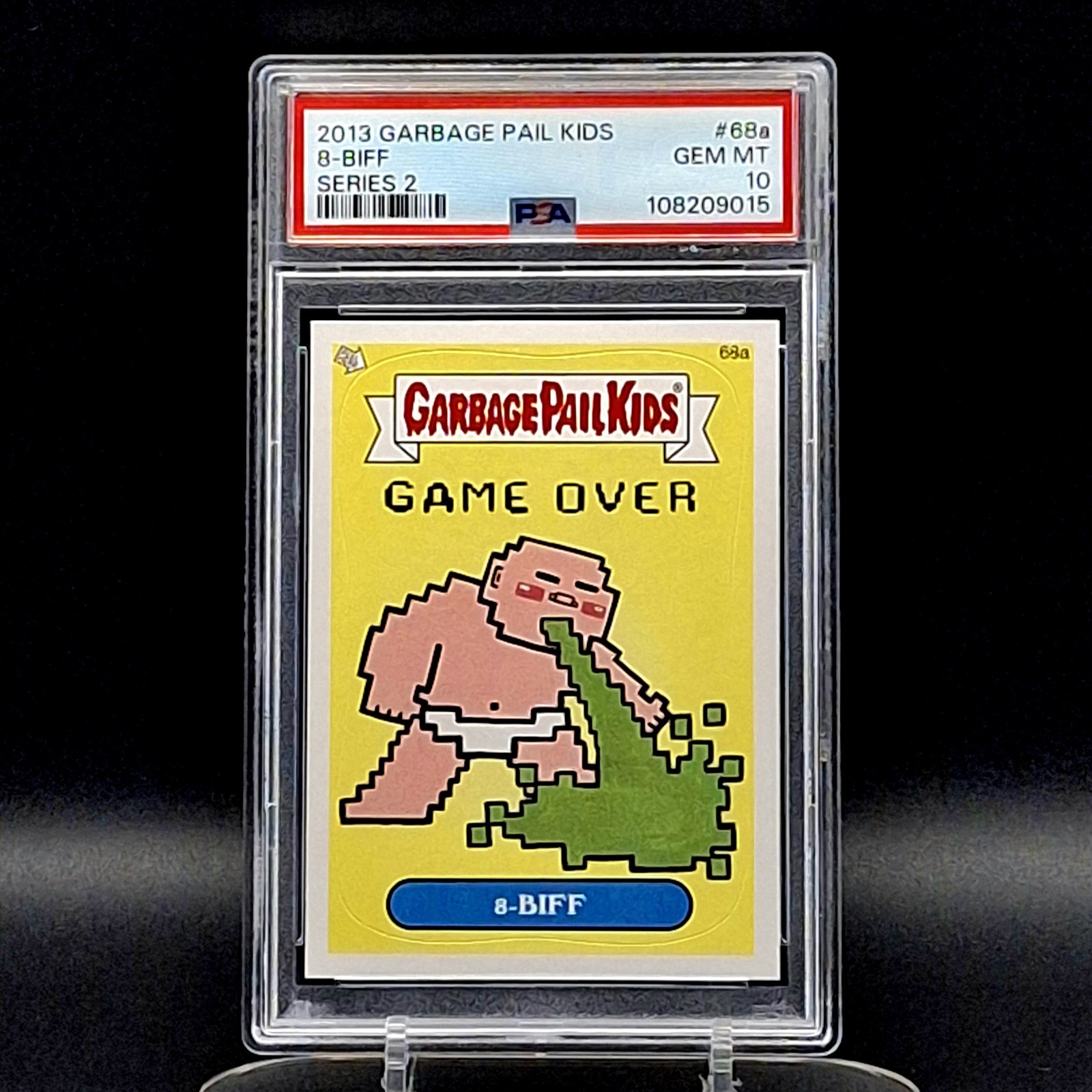2013 Topps Garbage Pail Kids 8-Biff PSA 10 GAME OVER Series 2 GPK / POP 2 2013 Topps Garbage Pail Kids 8-Biff PSA 10 GAME OVER Series 2 GPK / POP 2