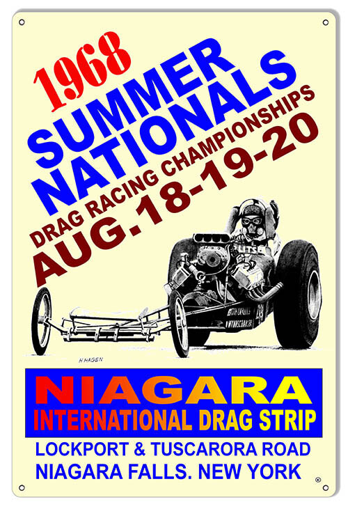 1968 SUMMER NATIONALS AUTO RACING 18 1968 SUMMER NATIONALS AUTO RACING 18