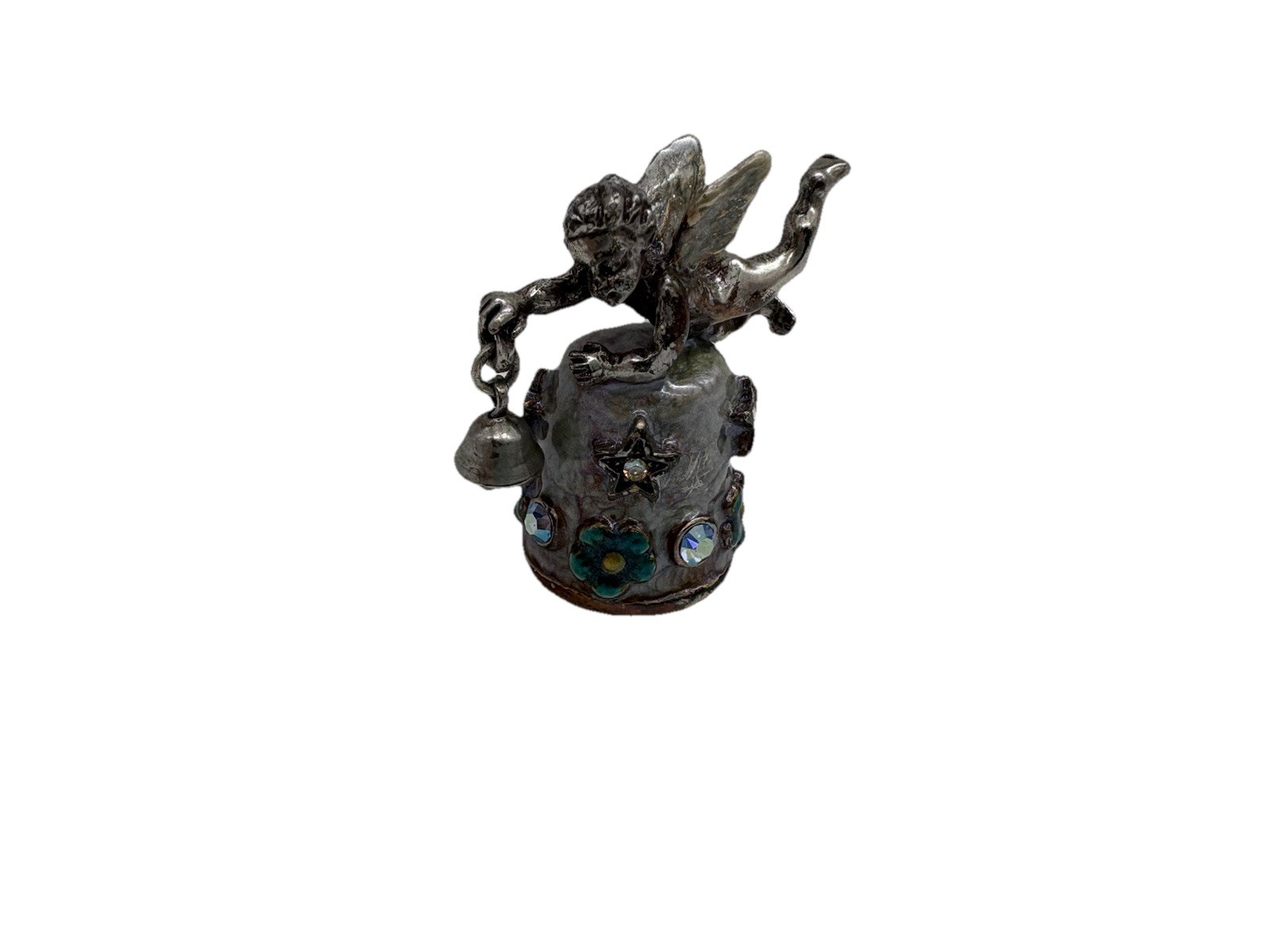 Kirk’s Folly Jeweled Cherub Thimble (ba)