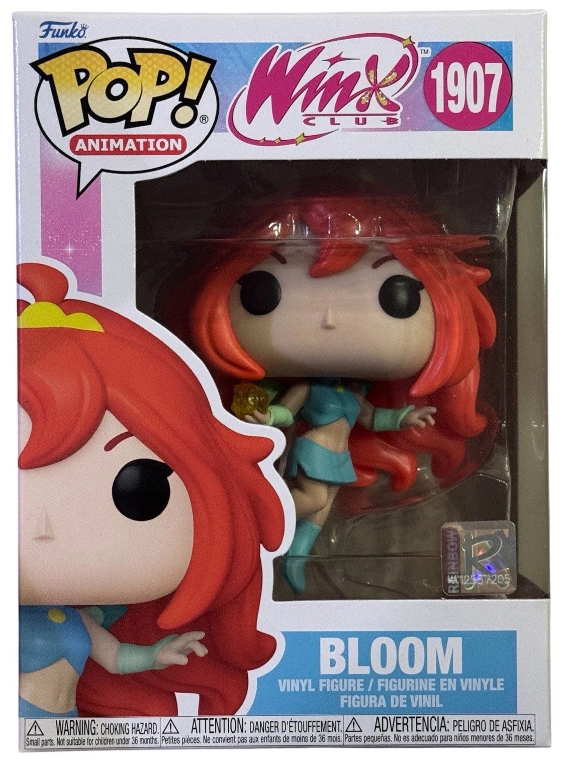 Funko Pop Animation Winx Club Bloom #1907 Vinyl Figure with Protector New Funko Pop Animation Winx Club Bloom #1907 Vinyl Figure with Protector New