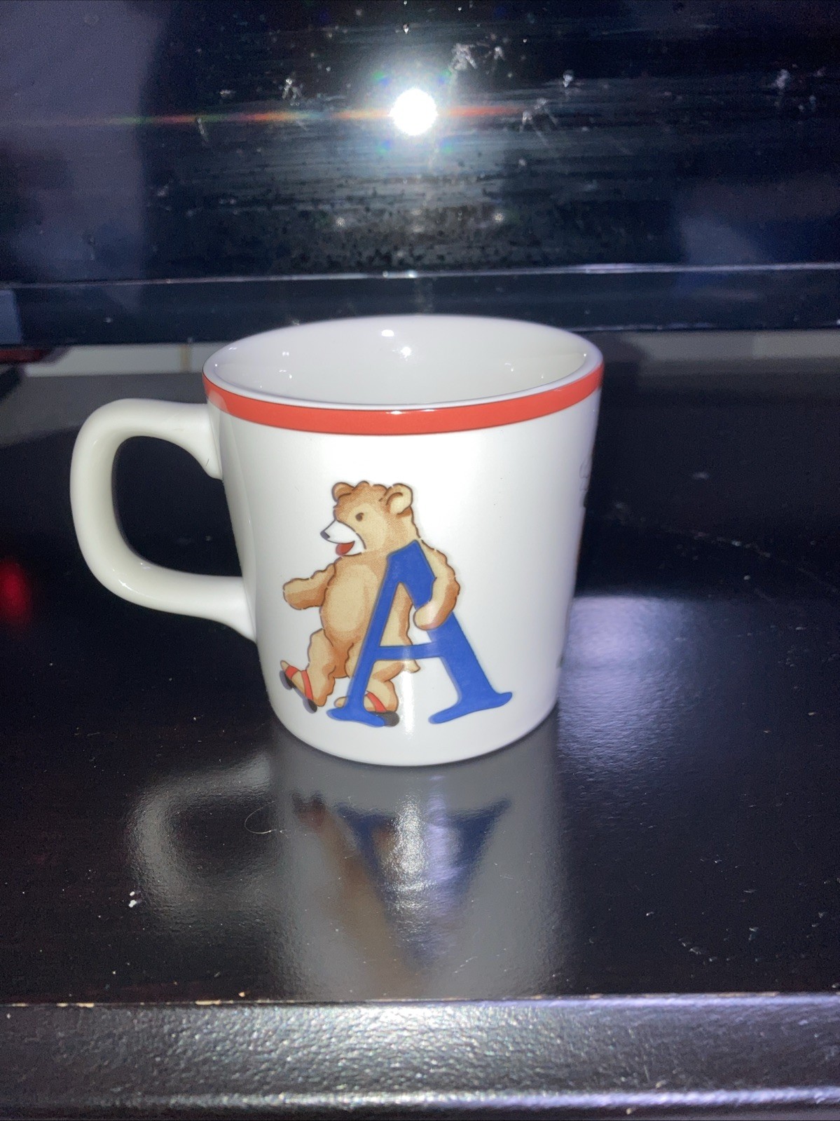 Tiffany and Co Alphabet Bears  Mug 1994