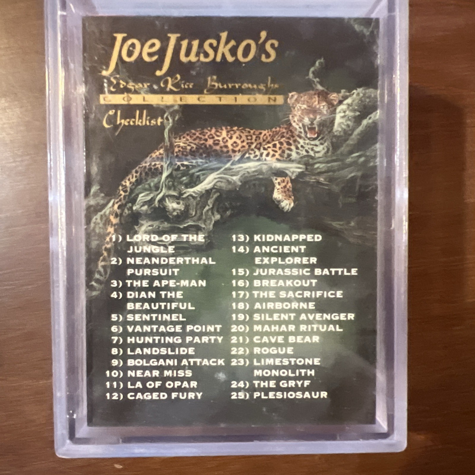 1994 FPG Joe Jusko\'s Edgar Rice Burroughs Collection Cards Base Set NM 1-60