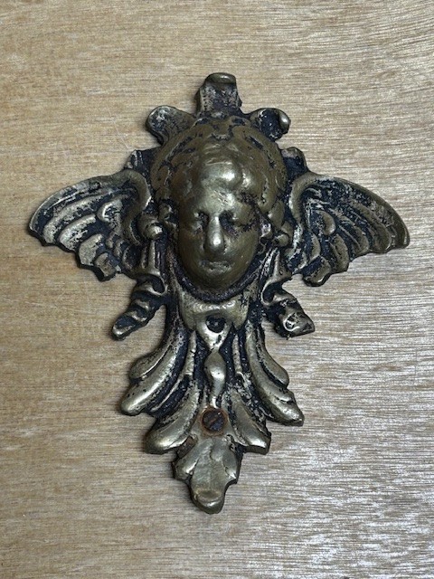 Vintage Brass Cherub Angel Collectible Vintage Brass Cherub Angel Collectible