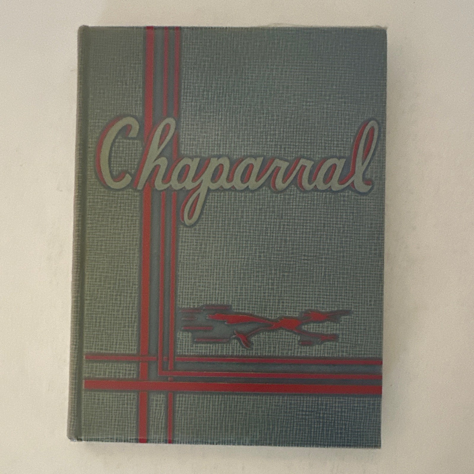 The Chaparral 1956 Vol 1 Monterey High School Yearbook Lubbock TX Signed