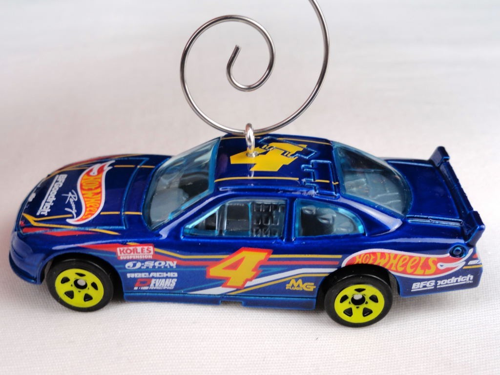'10 Chevy Impala Hot Wheels Race Team Custom Christmas Ornament Diecast 1/64 Sca