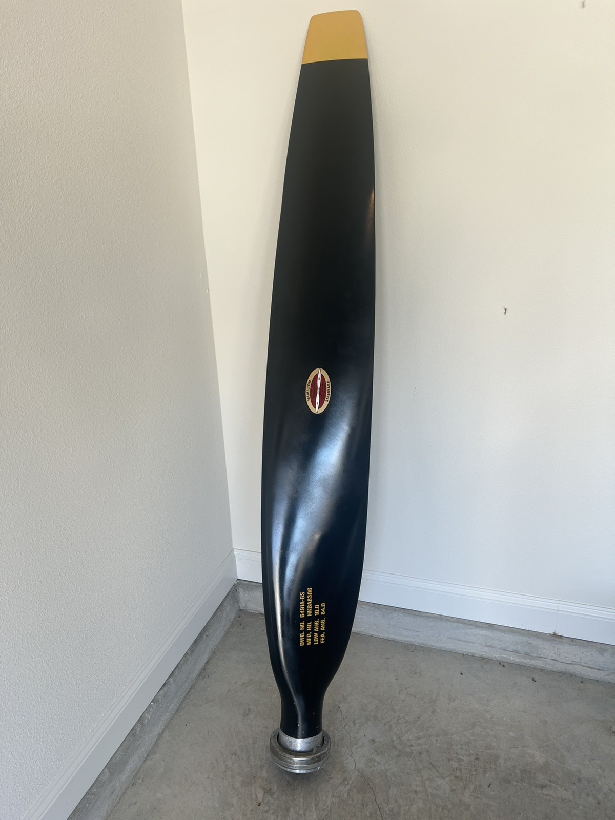Original WWII HAMILTON STANDARD C-46 Commando Warbird Aircraft Propeller Blade Original WWII HAMILTON STANDARD C-46 Commando Warbird Aircraft Propeller Blade