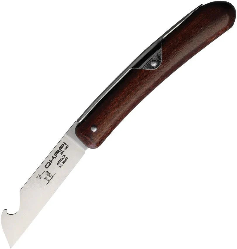 Okapi Biltong & Beer Folder Folding Pocket Knife N690 Steel Stainless Handle EDC