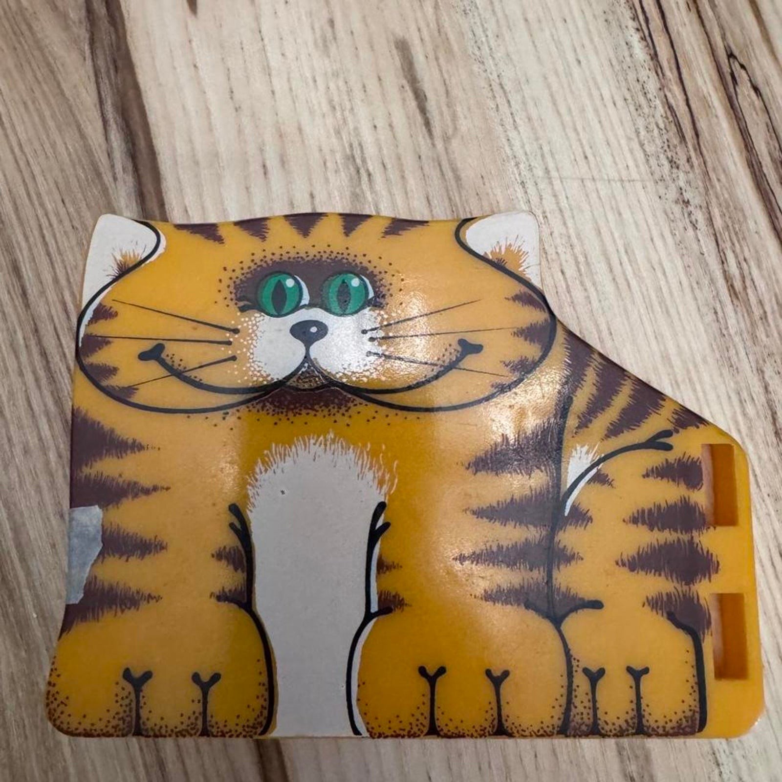 Vintage hand painted animal wall decor