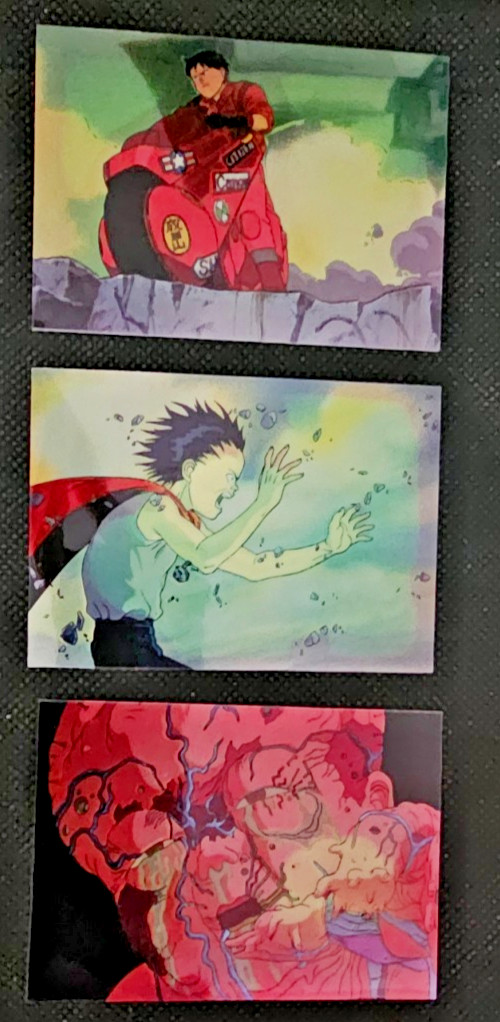 1994 CORNERSTONE AKIRA OTOMO KATSHIRO CHROMIUM INSERT SET C1,C2,C3 * ULTRA RARE 1994 CORNERSTONE AKIRA OTOMO KATSHIRO CHROMIUM INSERT SET C1,C2,C3 * ULTRA RARE