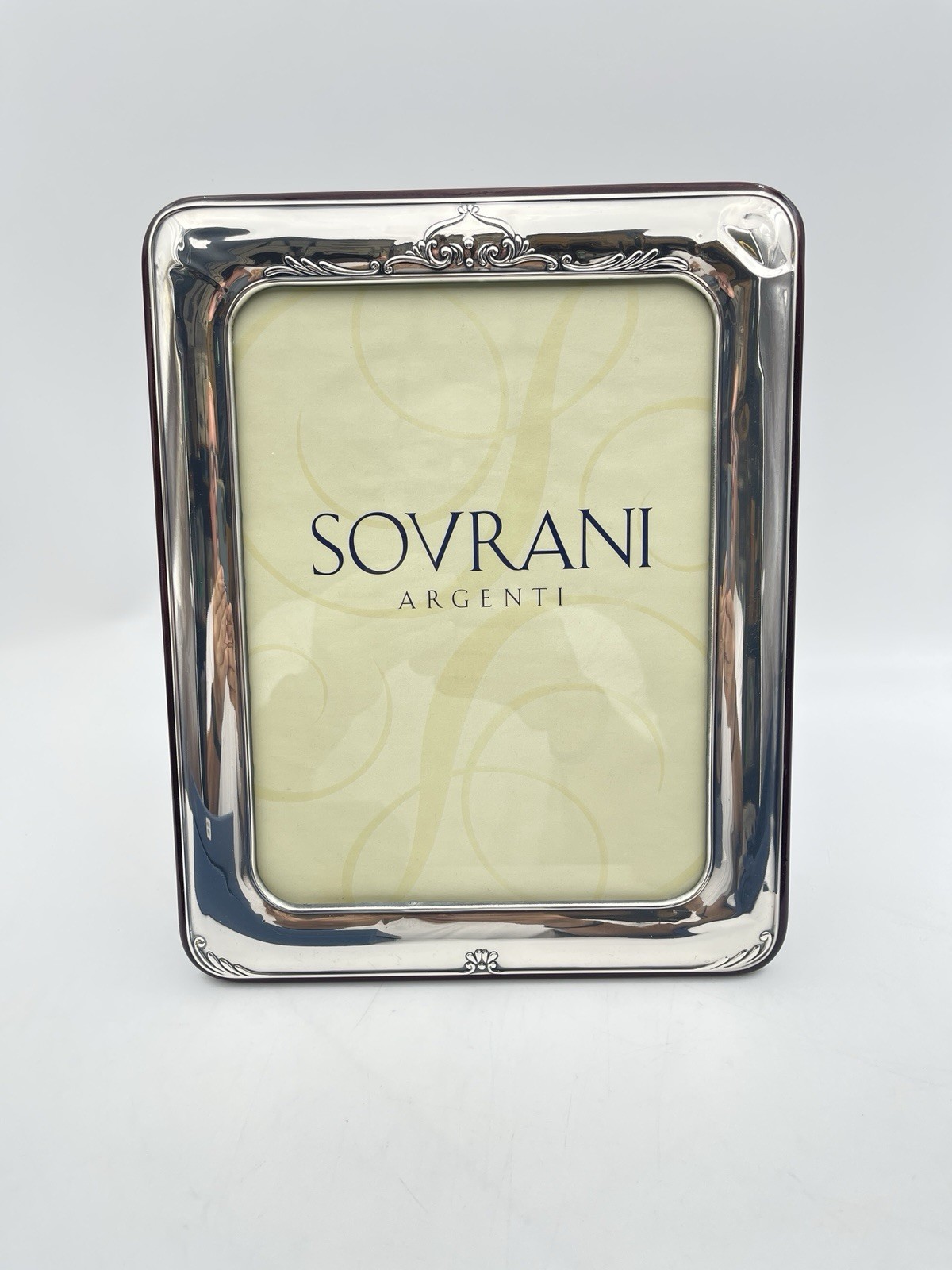 SOVRANI ARGENTI ITALY STERLING SILVER 925 PICTURE FRAME 7” x 9”