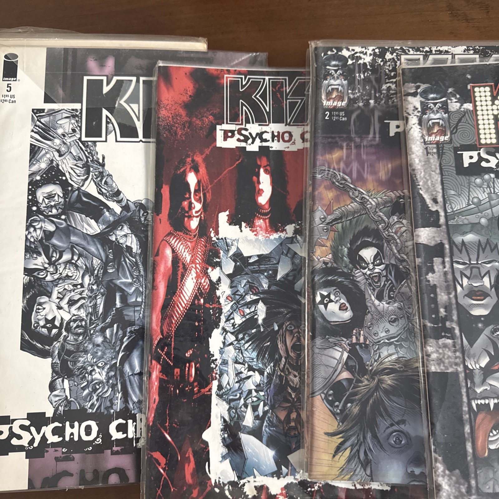 KISS Psycho Circus #1-20 COMPLETE RUN + #22 Image Comics 1997-99 Missing #16