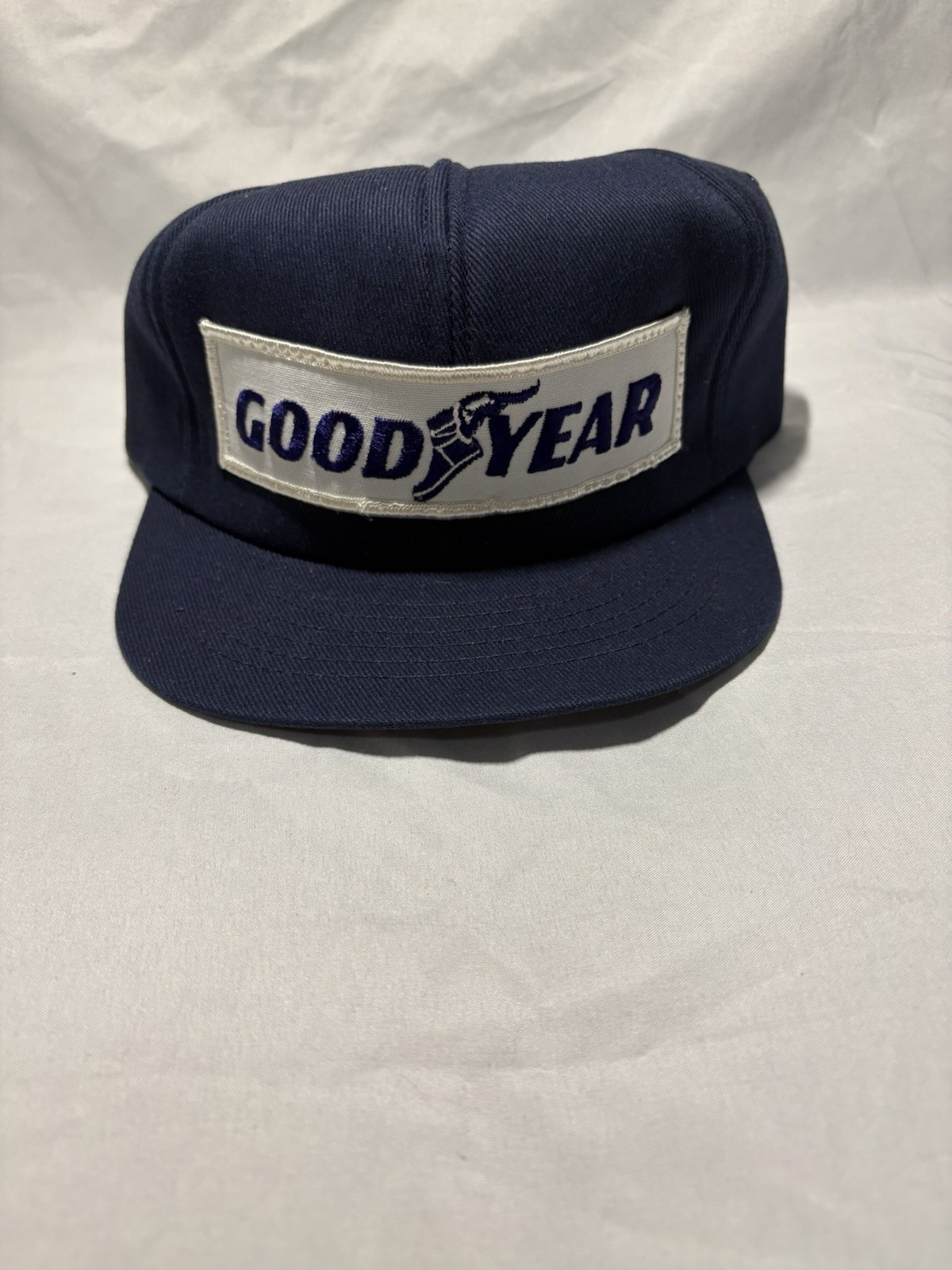 Vintage Blue Goodyear Hat Swingster USA Snapback