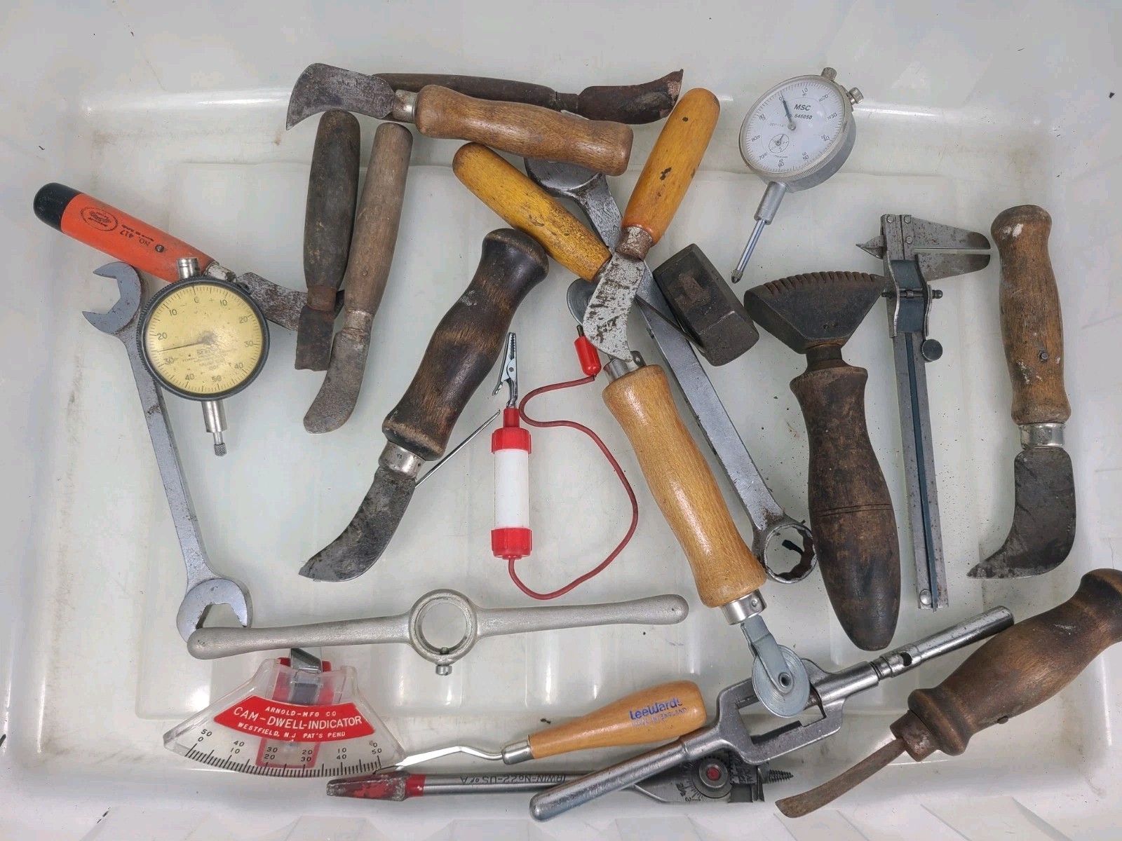Vintage Mixed Lot Of Machinist Tools