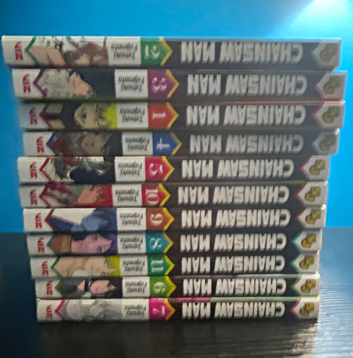 VIZ Media Chainsaw Man Manga Lot Vol 1-11 Tatsuki Fujimoto Shonen Jump