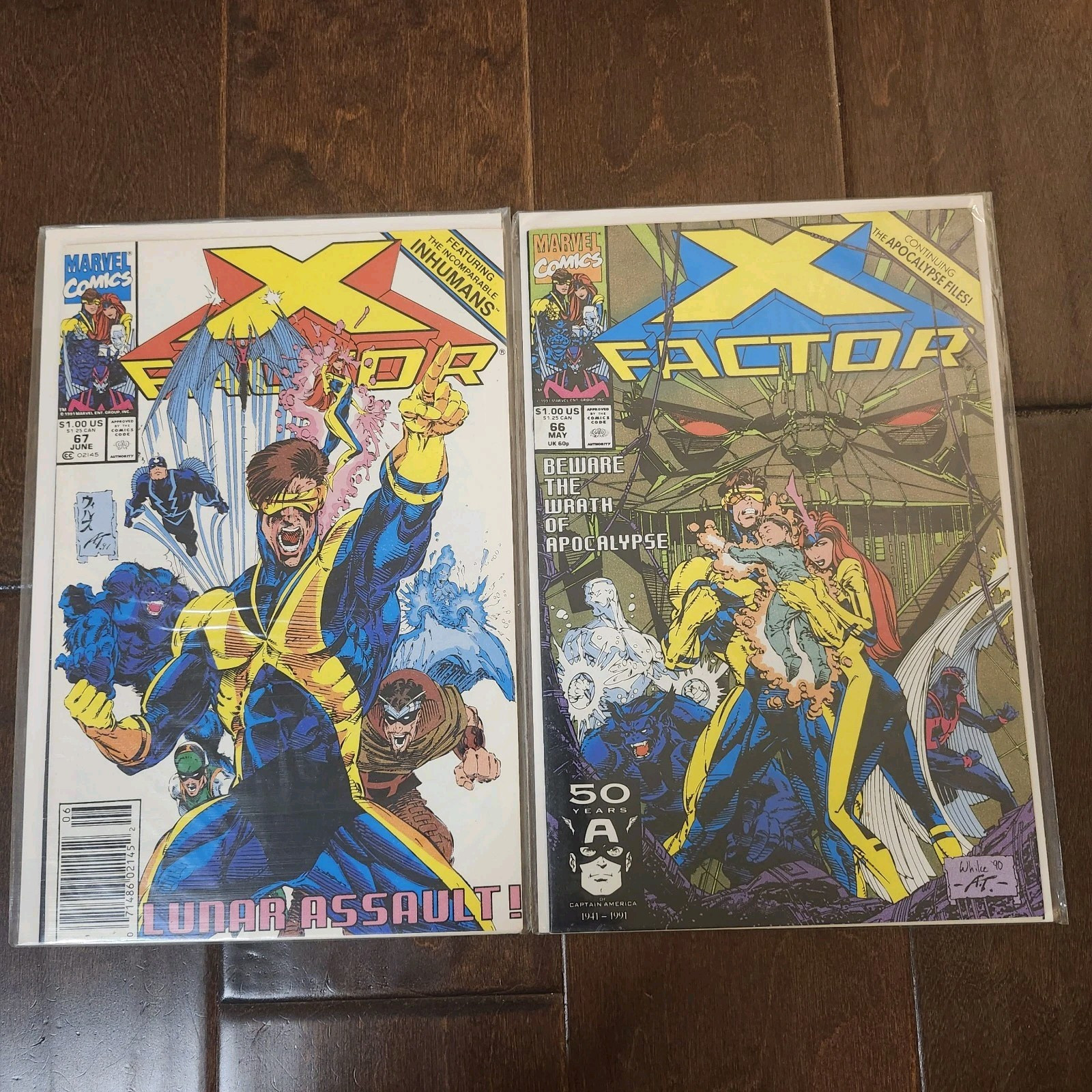 X-Factor #66-67 (Marvel Comics May & June)