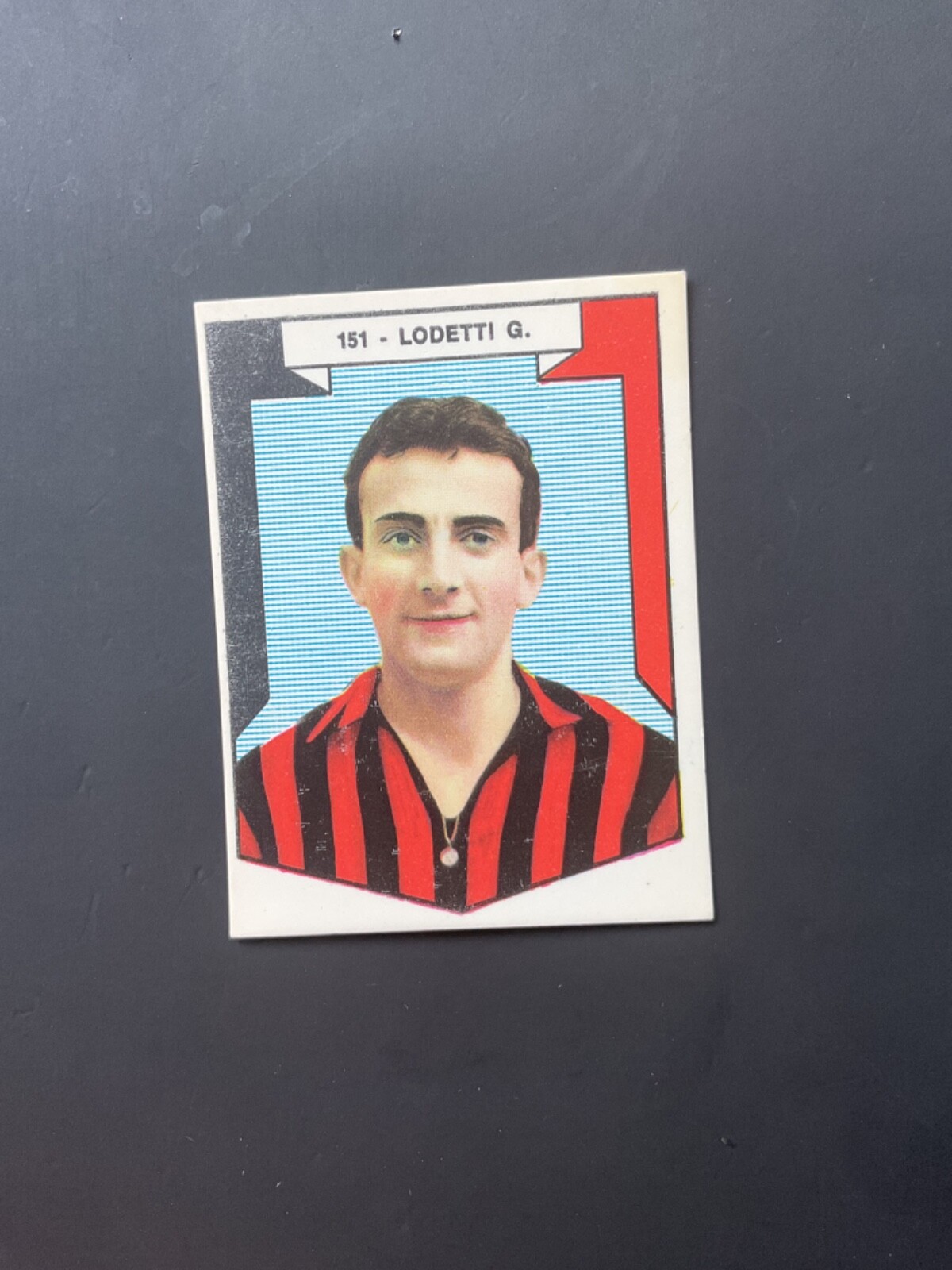 1965/66 Imperia Footballers Figurine N 151 LODETTI G. Milan 1965/66 Imperia Footballers Figurine N 151 LODETTI G. Milan