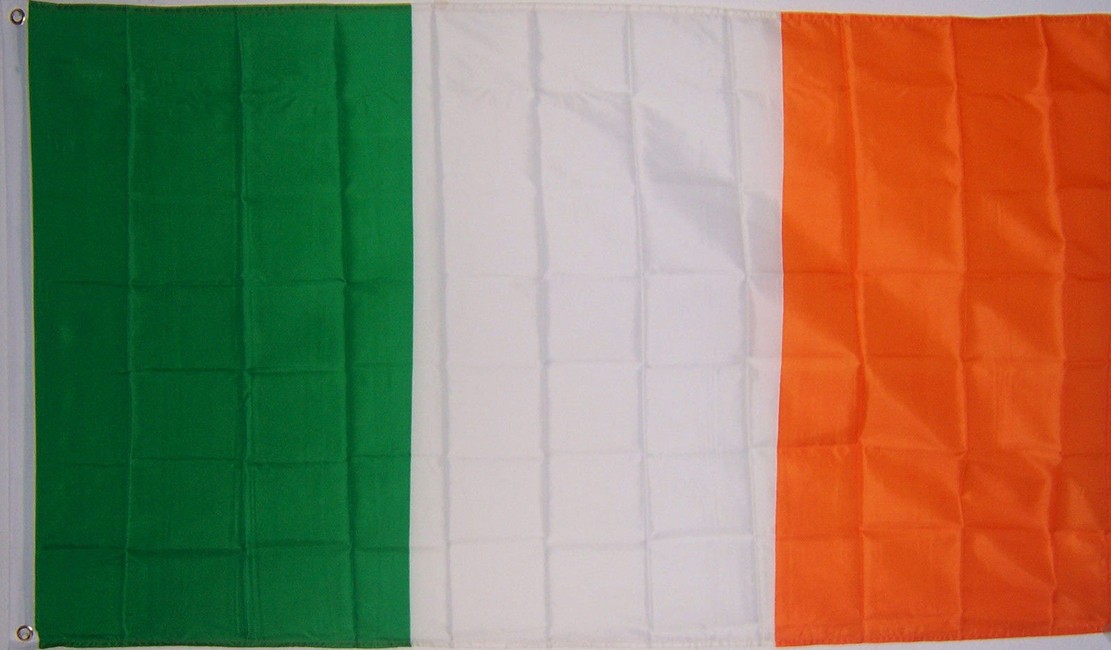 3'x5' Cotton Ireland Flag Irish Garden Yard Flag Indoor/Outdoor Use 3'x5' Cotton Ireland Flag Irish Garden Yard Flag Indoor/Outdoor Use