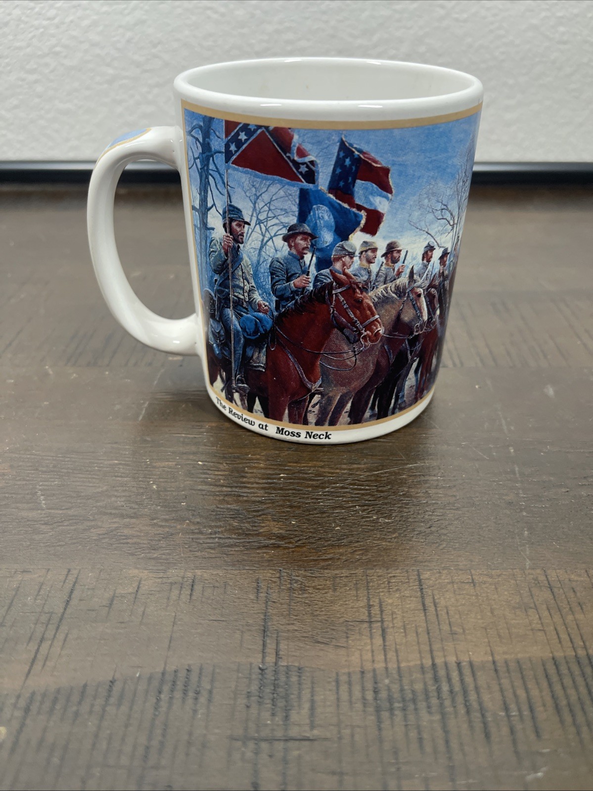 Vintage Mort  Kunstler “The Review At Moss Neck” Mug Henriksen Coffee Mug
